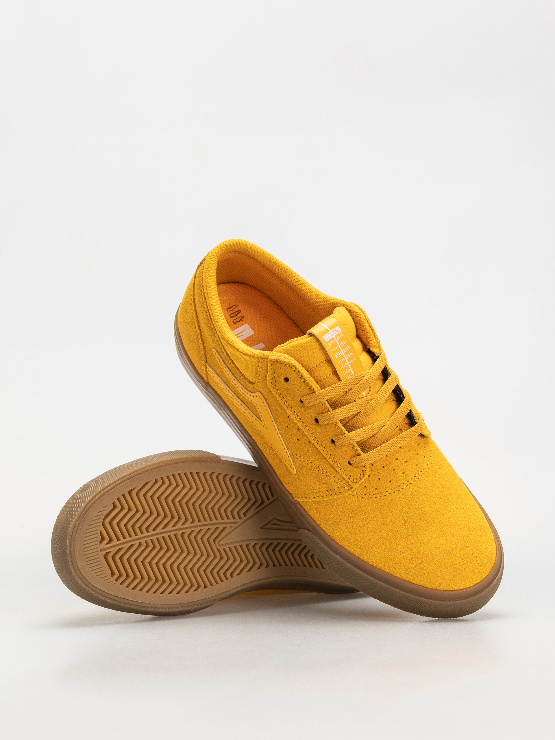 Lakai Griffin Schuhe (yellow/gum/suede)