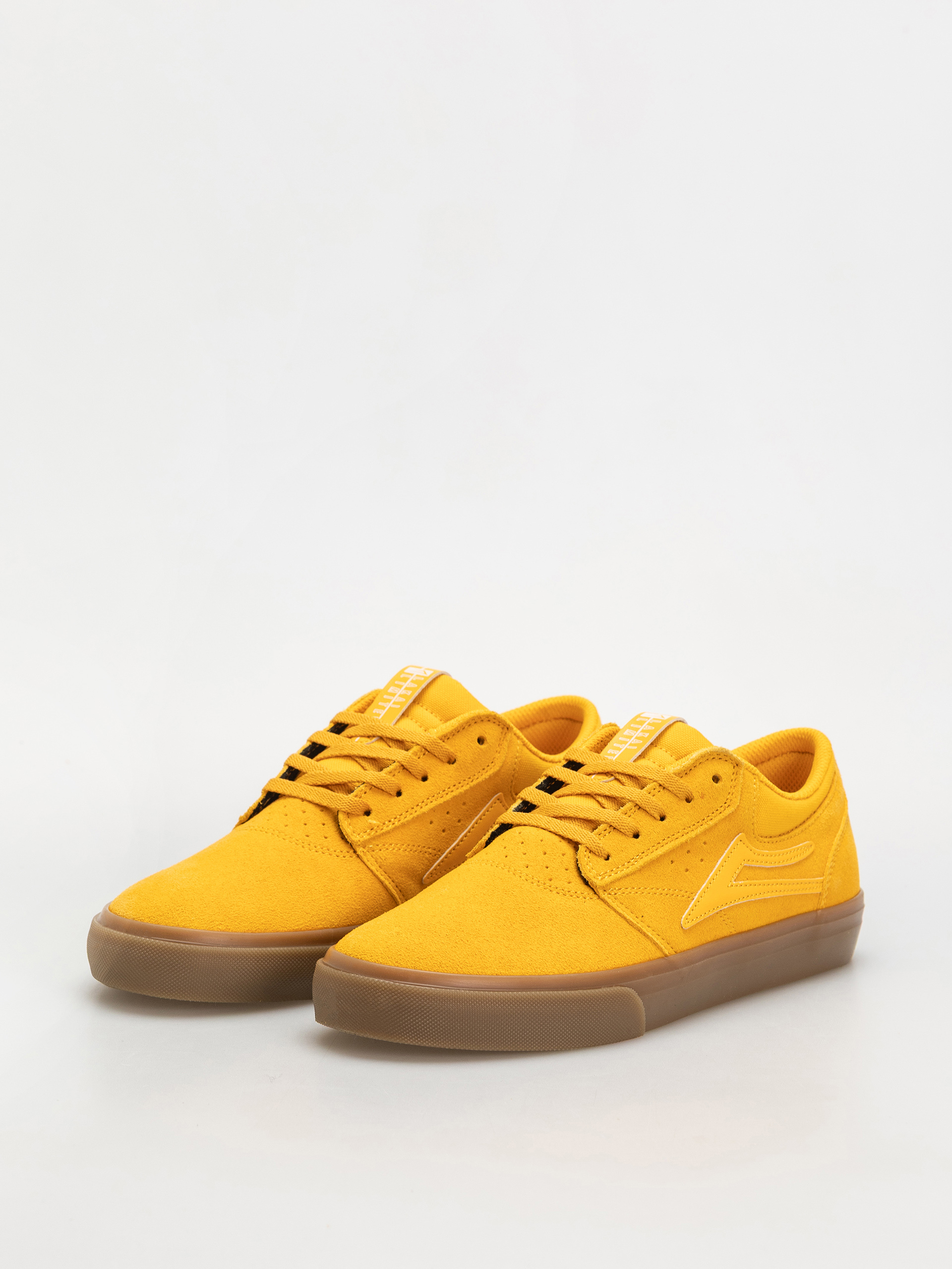 Lakai Griffin Shoes (yellow/gum/suede)