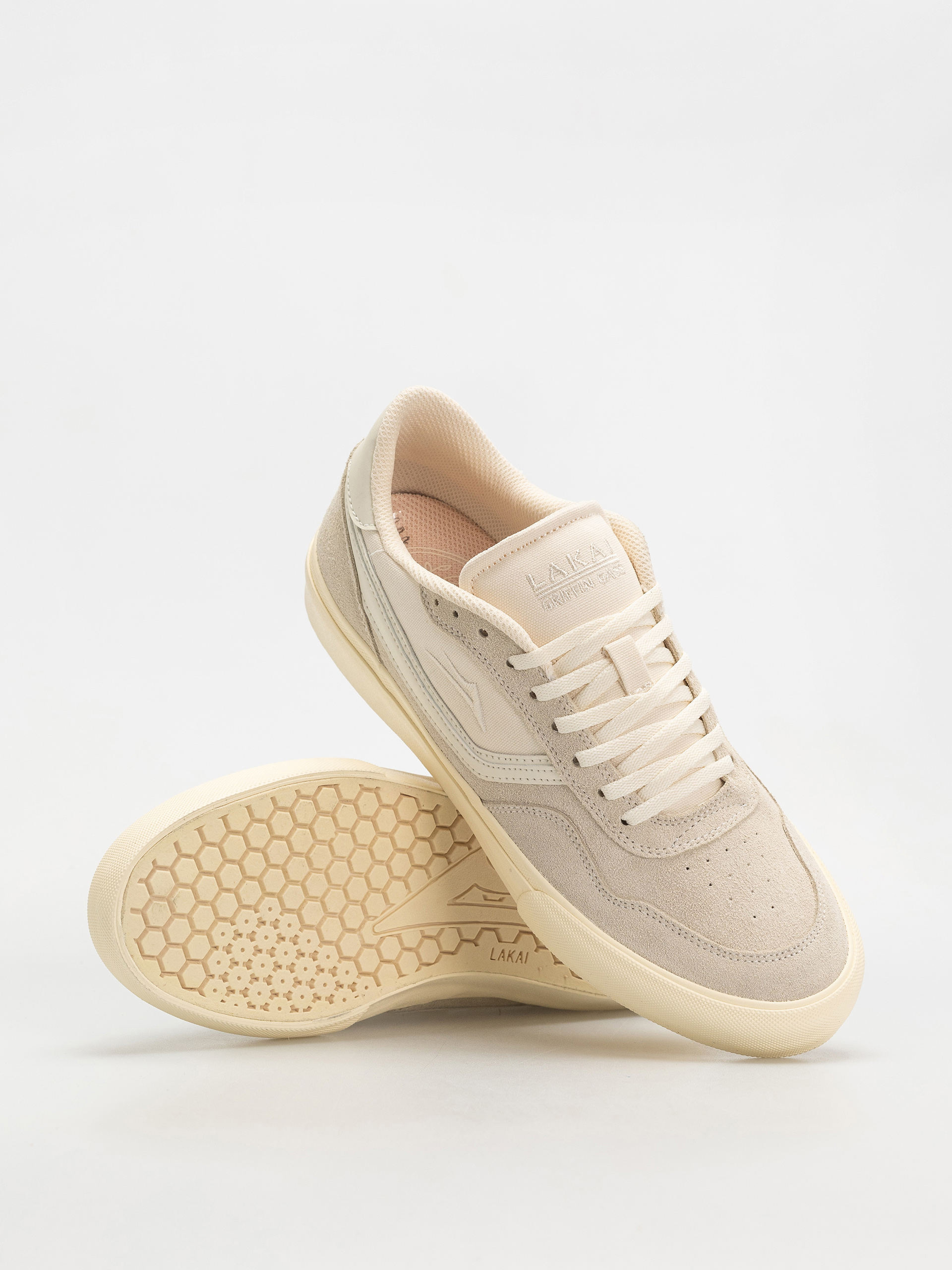 Lakai Terrace Vulc Schuhe (cream/suede)