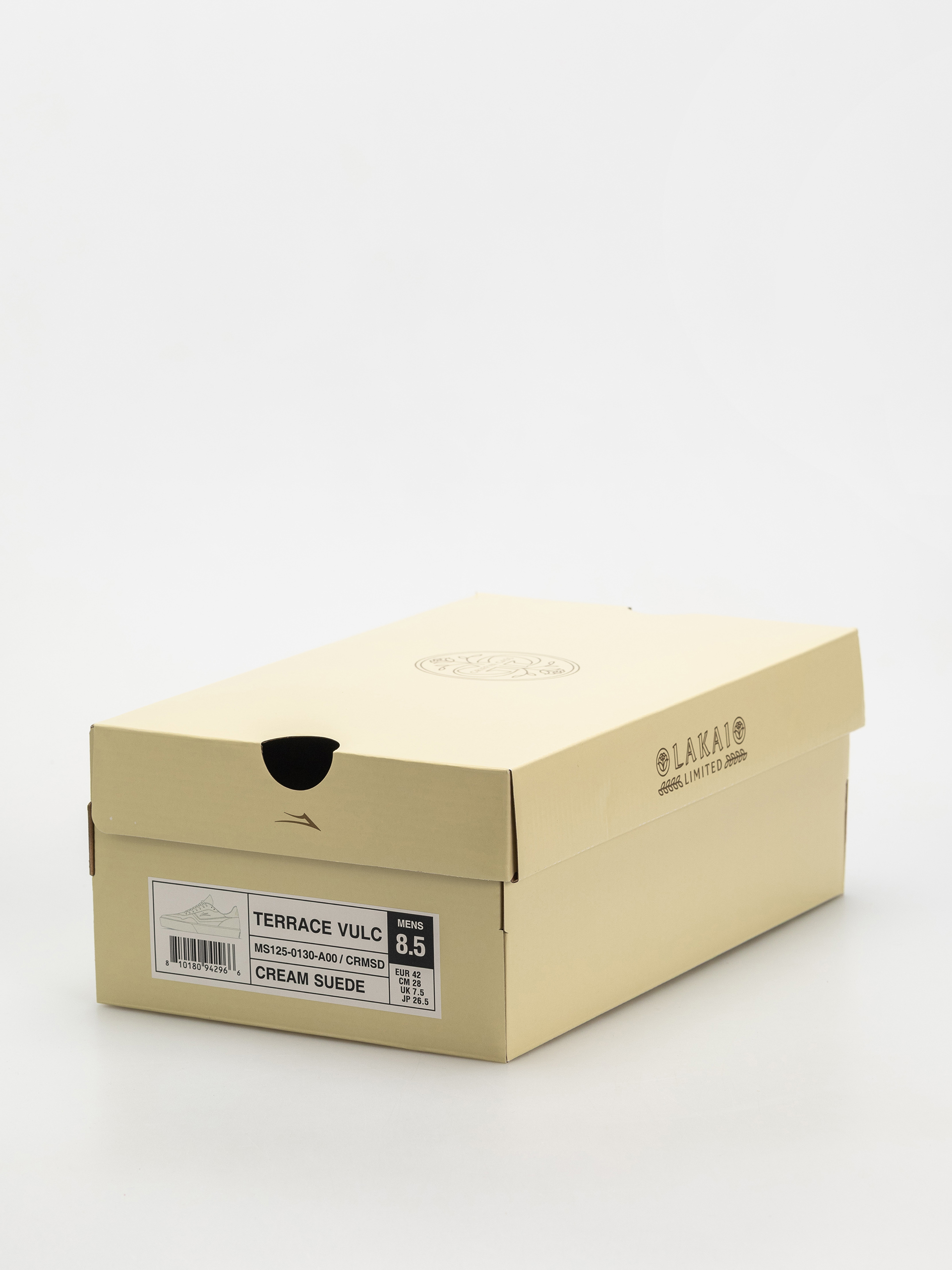 Lakai Terrace Vulc Shoes (cream/suede)