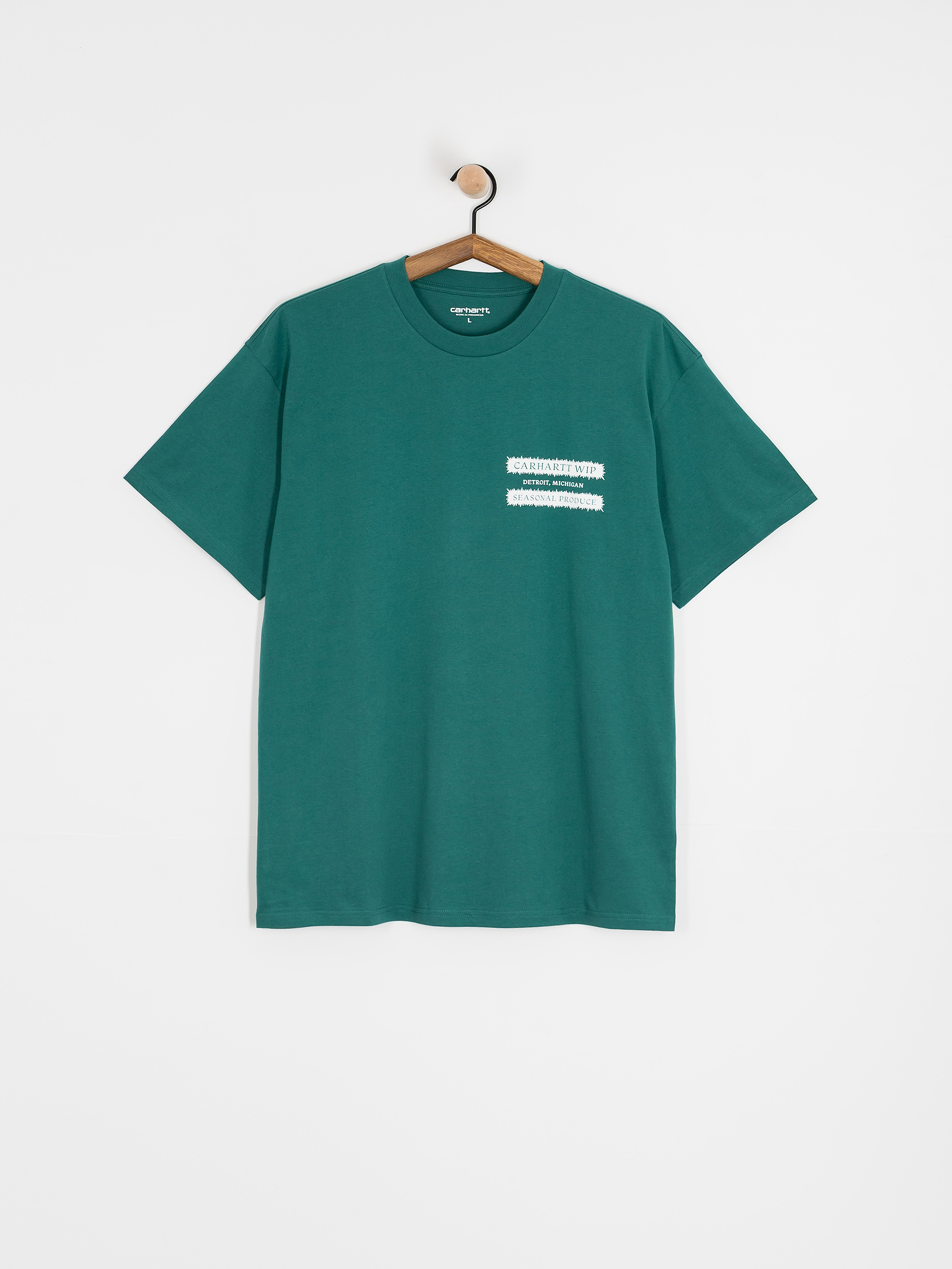 Carhartt WIP Catalogue T-Shirt (rainforest/white)