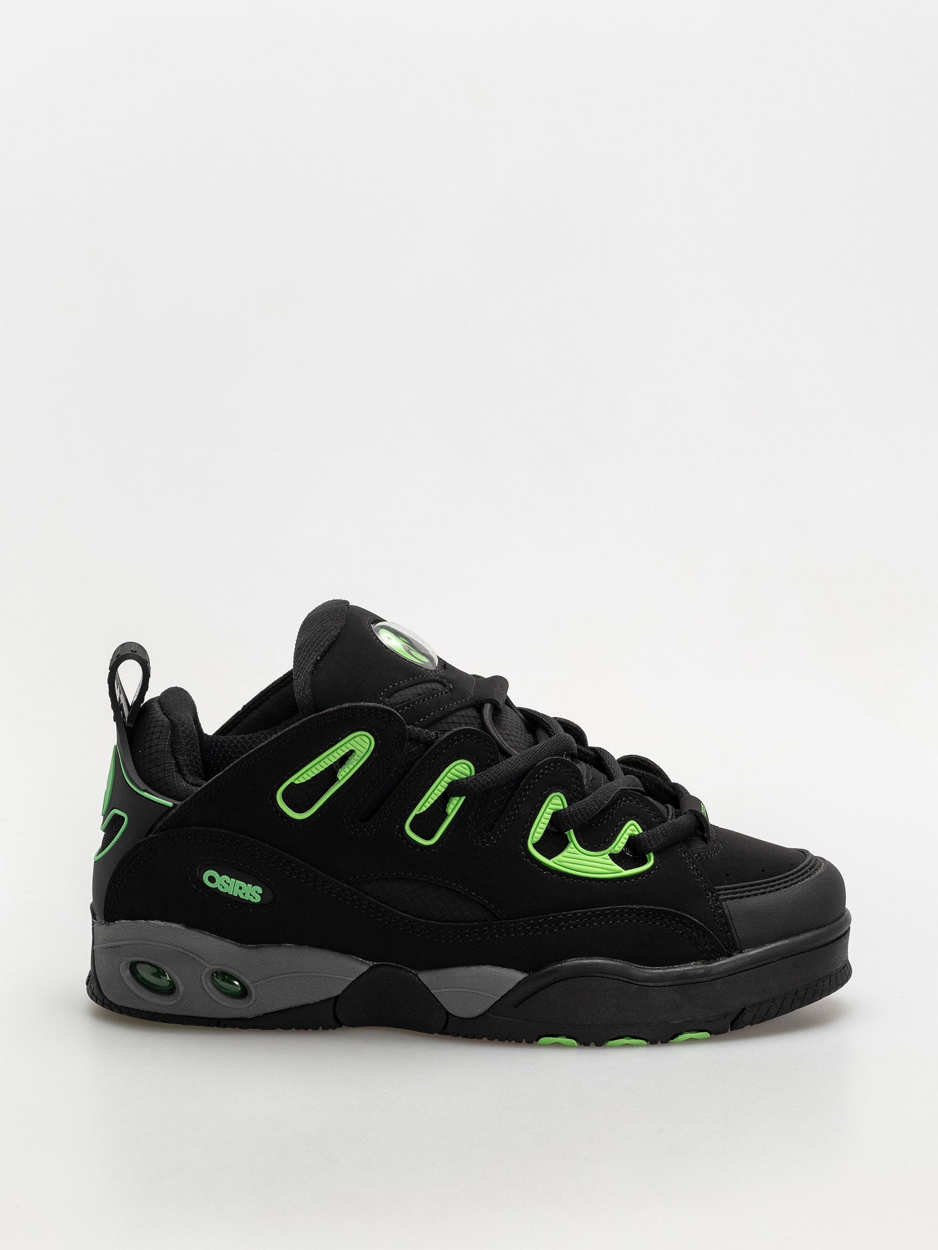 Osiris D3 E Shoes - black (black/charcoal/green)