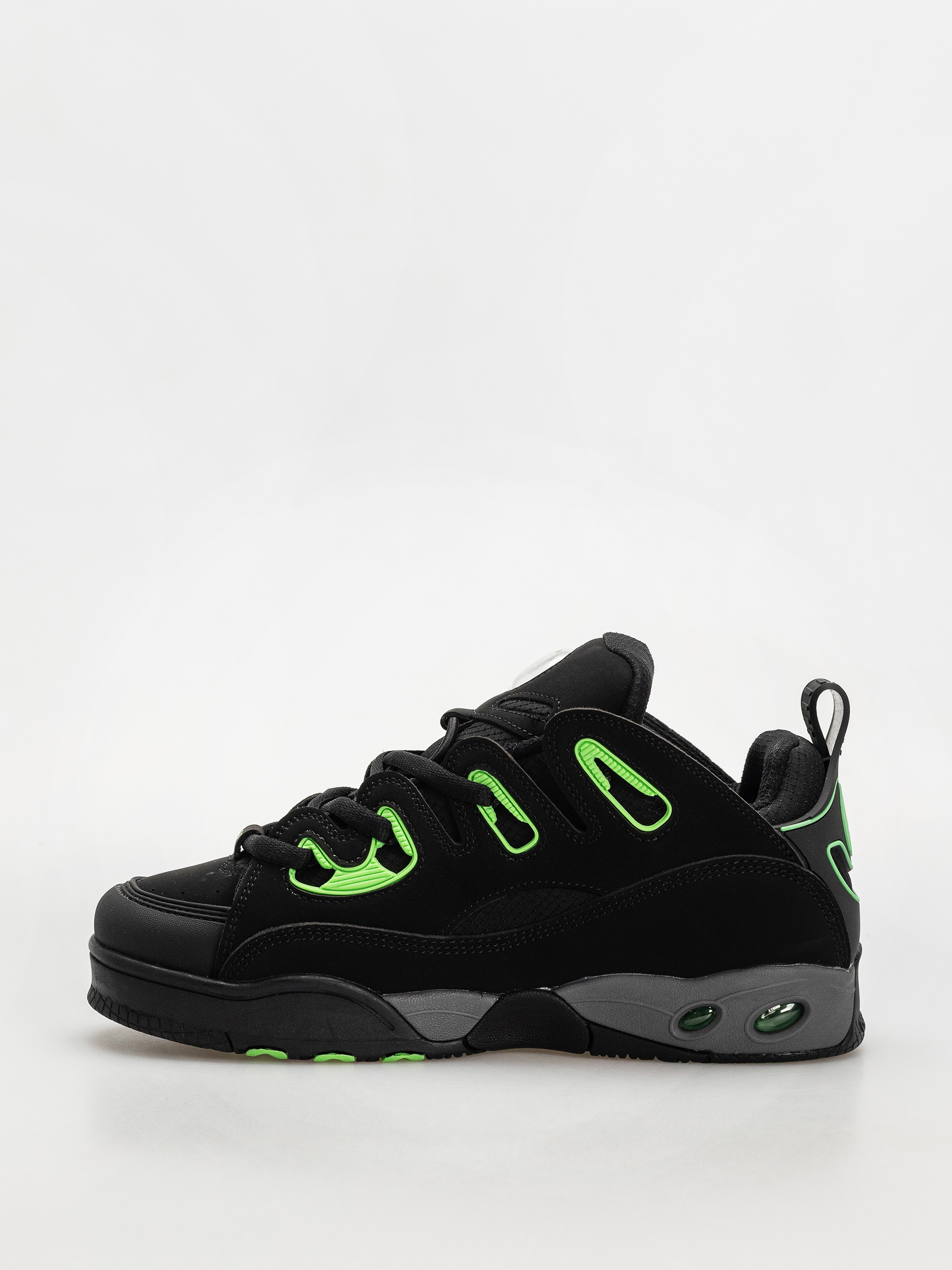 Osiris D3 E Schuhe (black/charcoal/green)