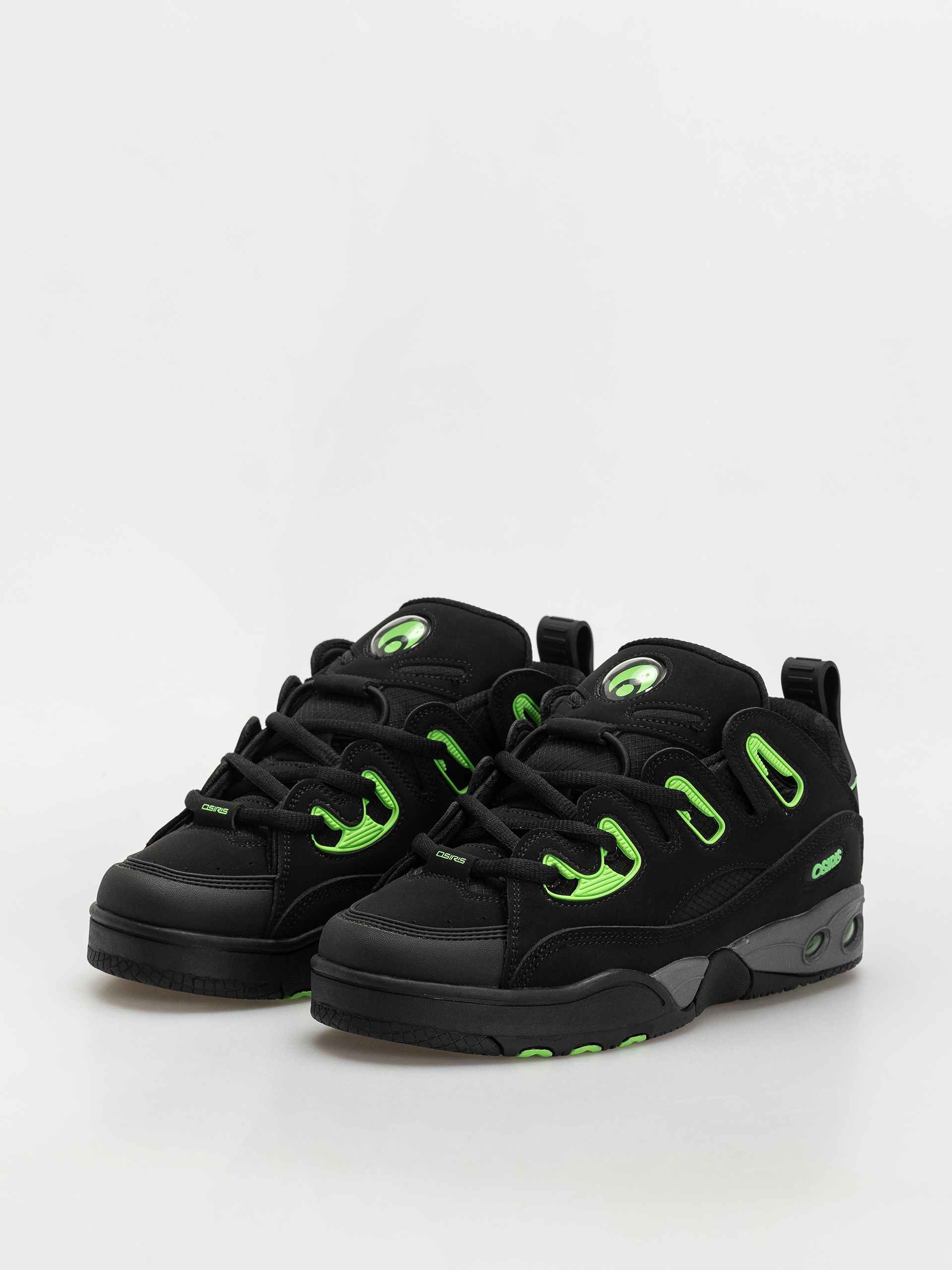 Osiris D3 E Shoes (black/charcoal/green)