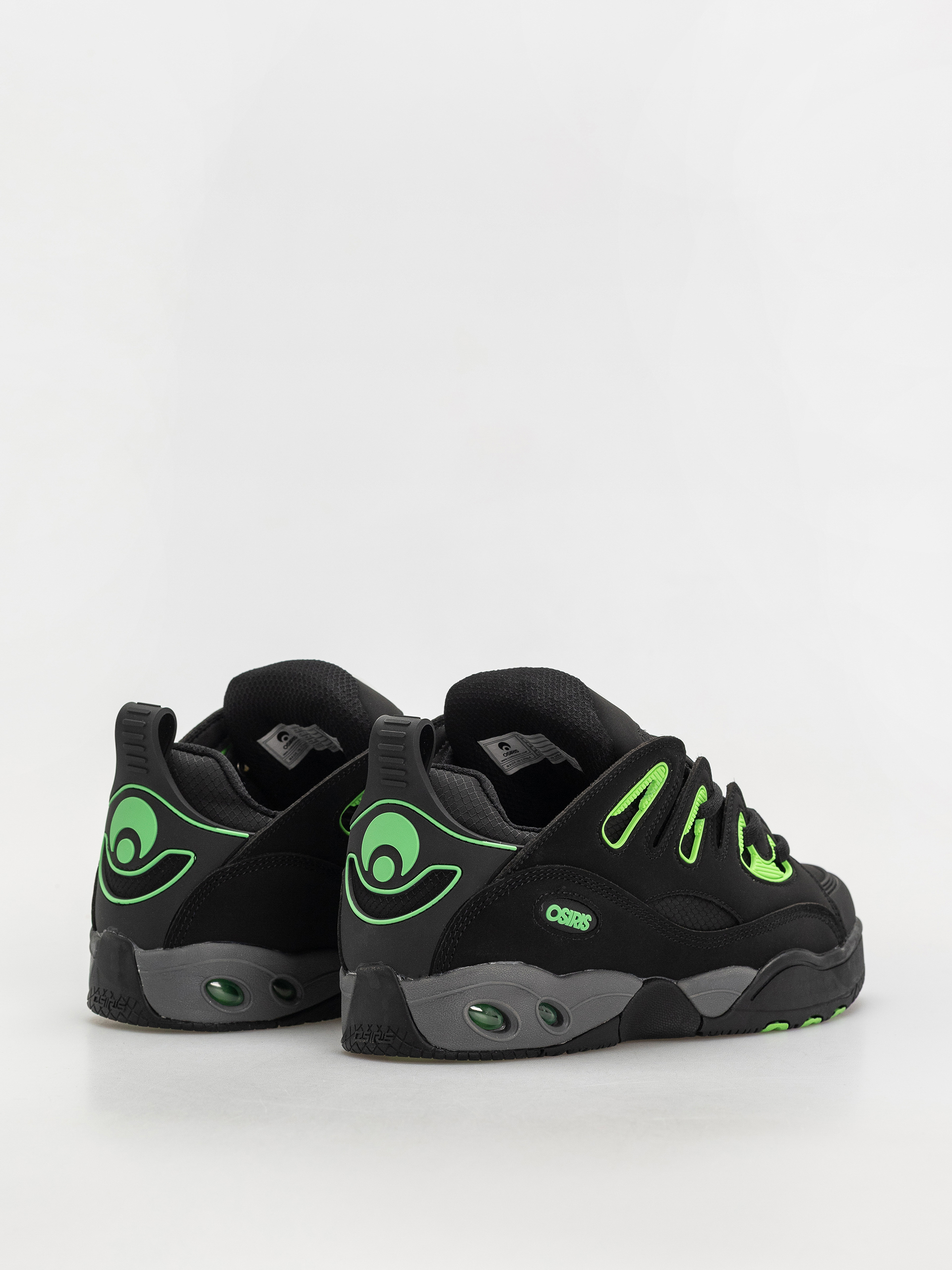 Osiris D3 E Shoes (black/charcoal/green)
