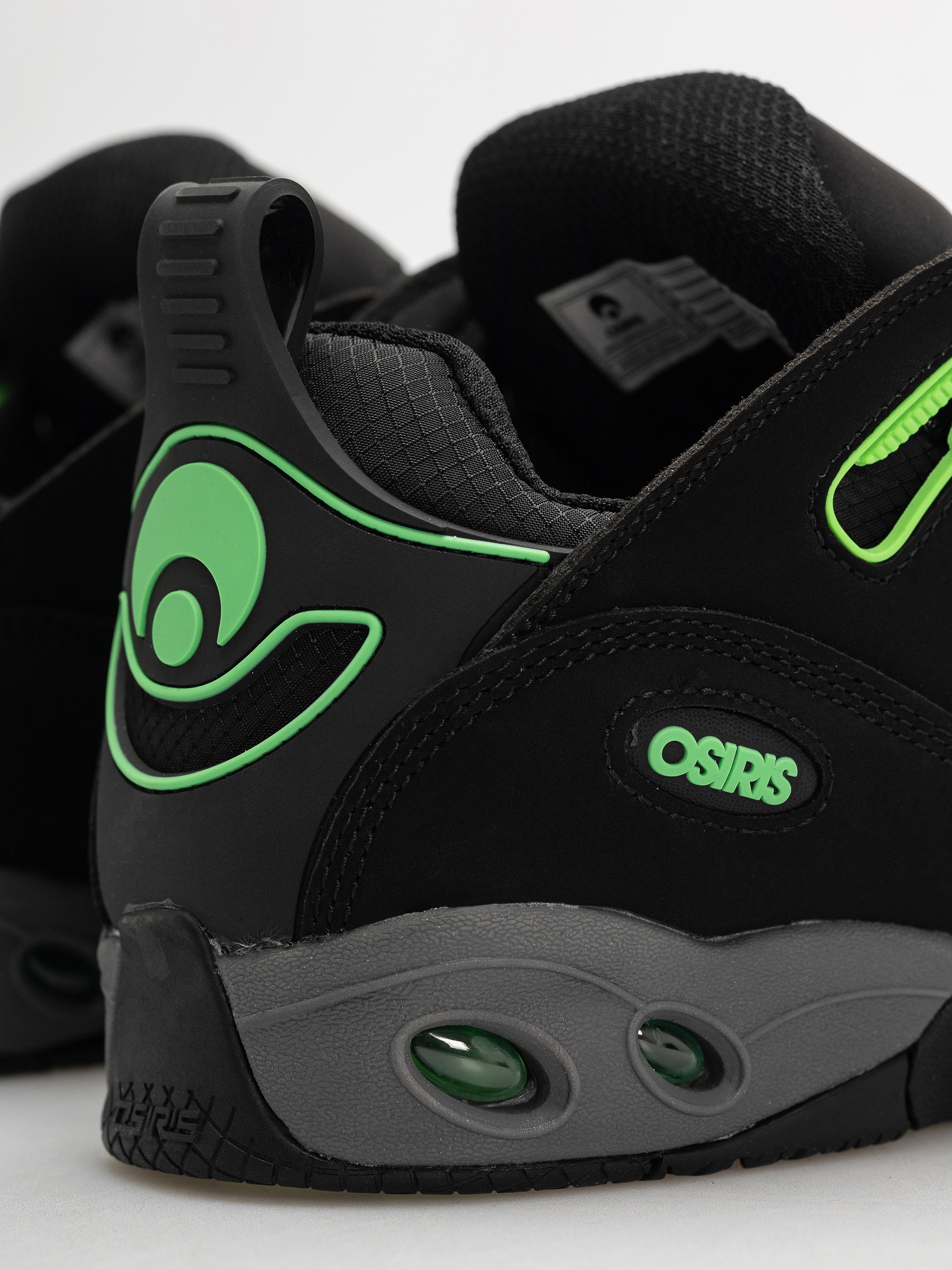 Osiris D3 E Schuhe (black/charcoal/green)