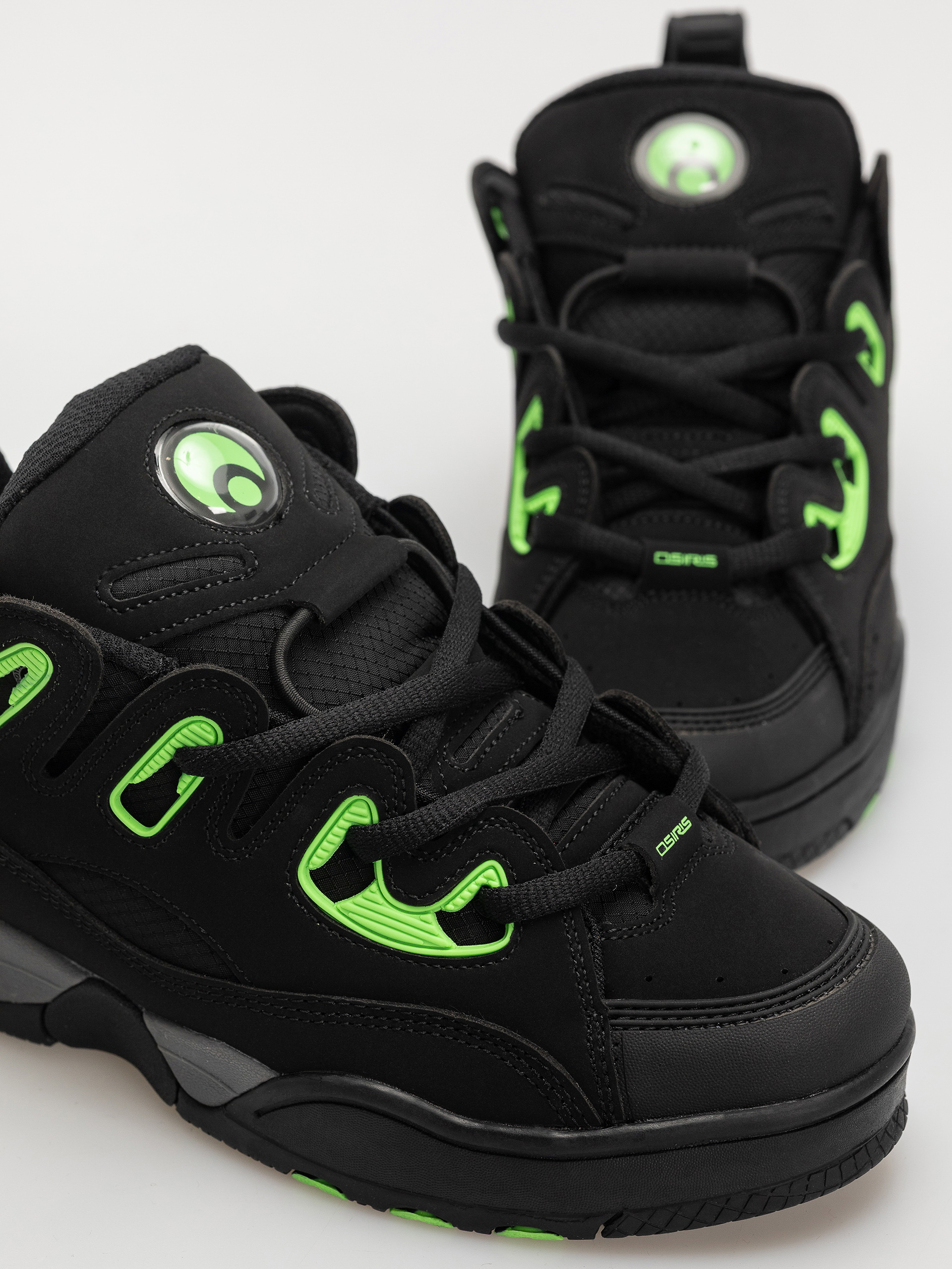 Osiris D3 E Shoes (black/charcoal/green)