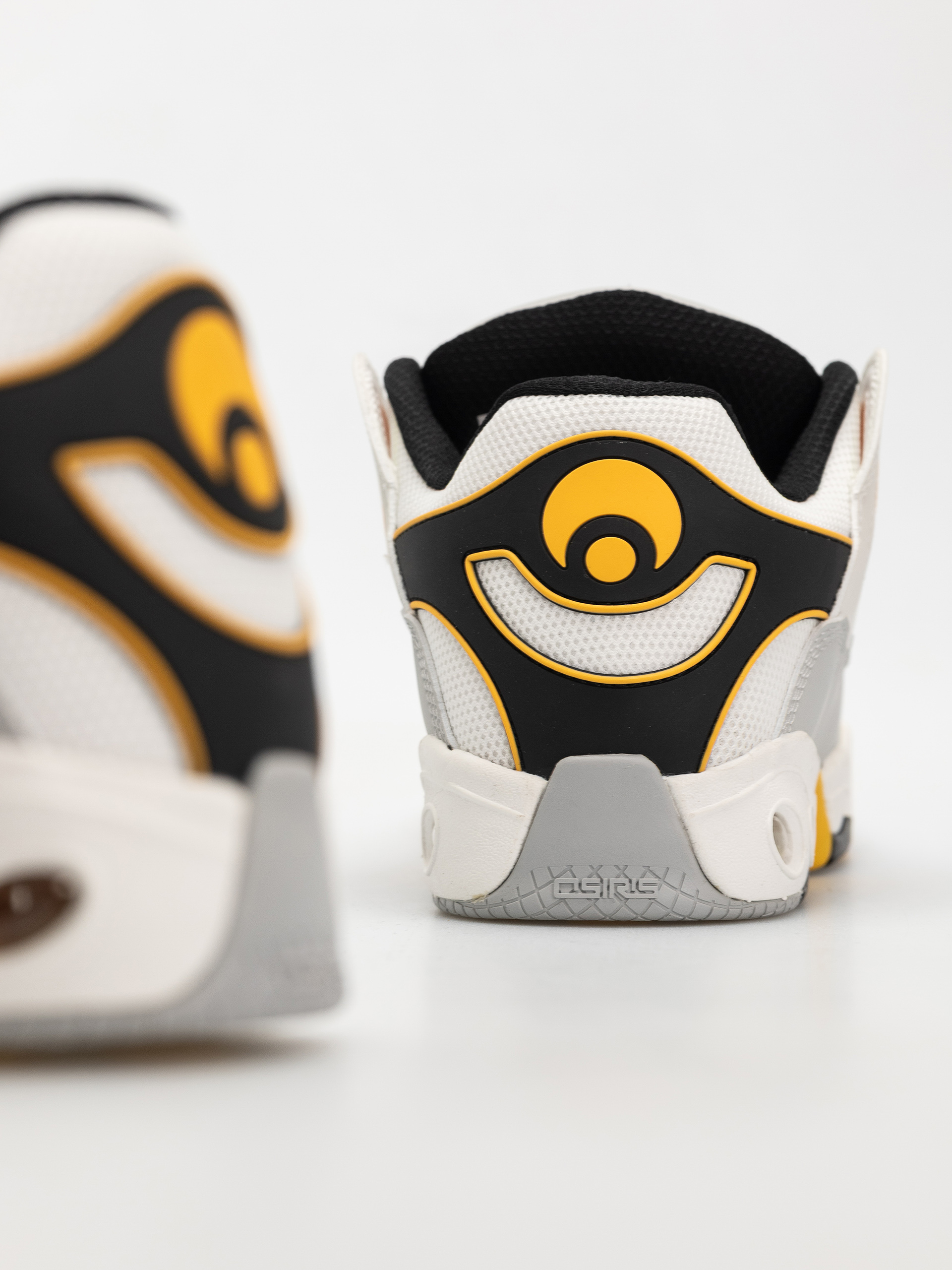 Osiris D3 OG Schuhe (white/grey/yellow)