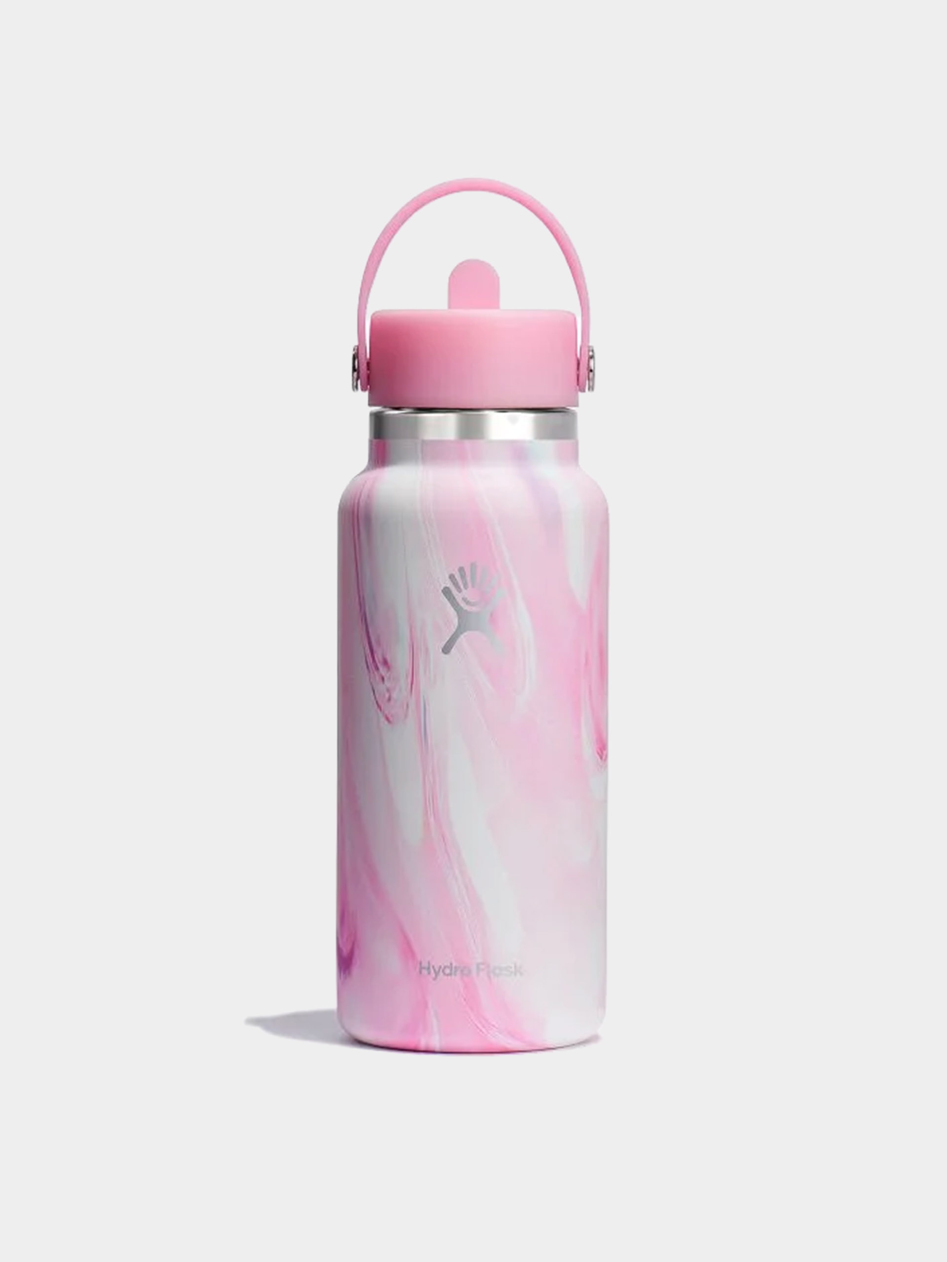 Hydro Flask Bottle Wide Flex Straw Cap 946ml (jelly pink)