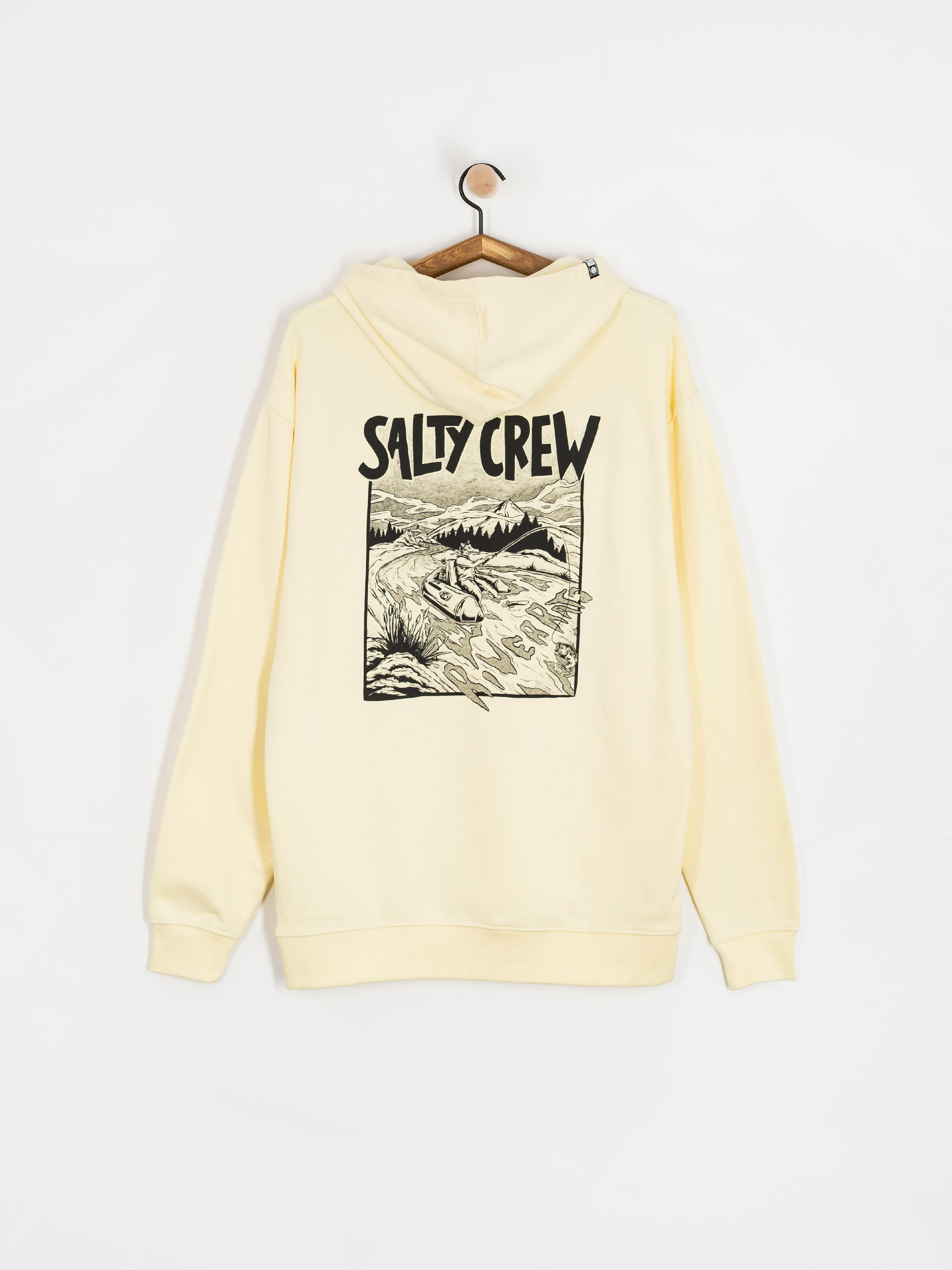 Salty Crew River Rats HD Hoodie (transparent yellow)