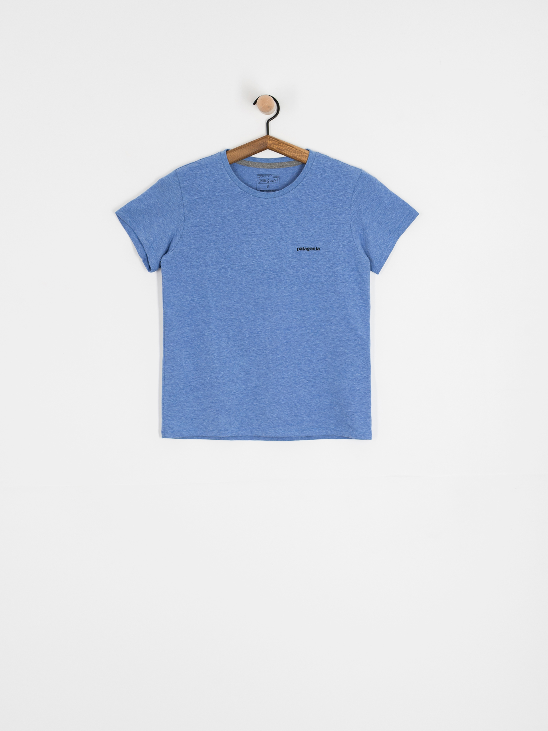 Patagonia T-Shirt P 6 Logo Responsibili Wmn (abundant blue)