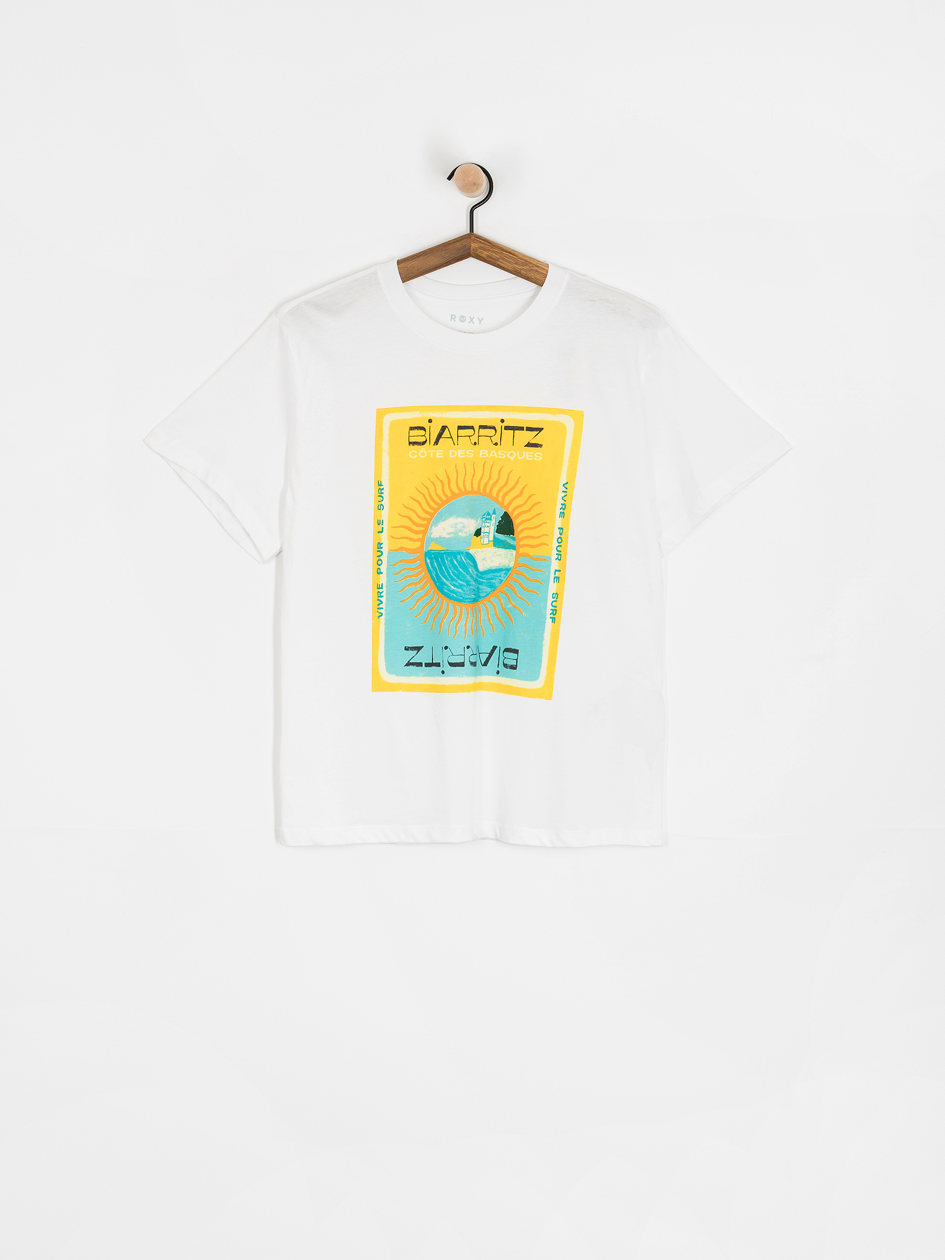 Roxy Atlas Hangloose T-shirt Wmn (bright white biarritz)