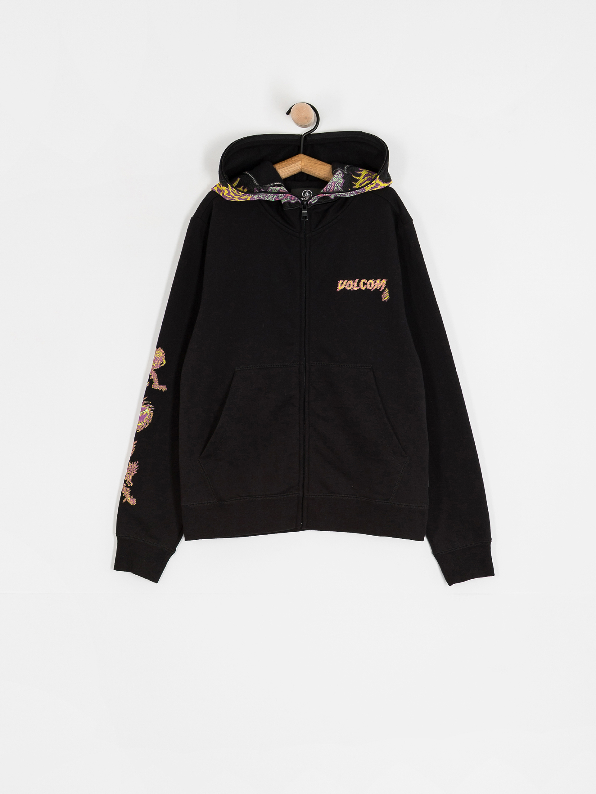 Volcom Fa Tetsunori Full Zip JR Sweatshirt (black)
