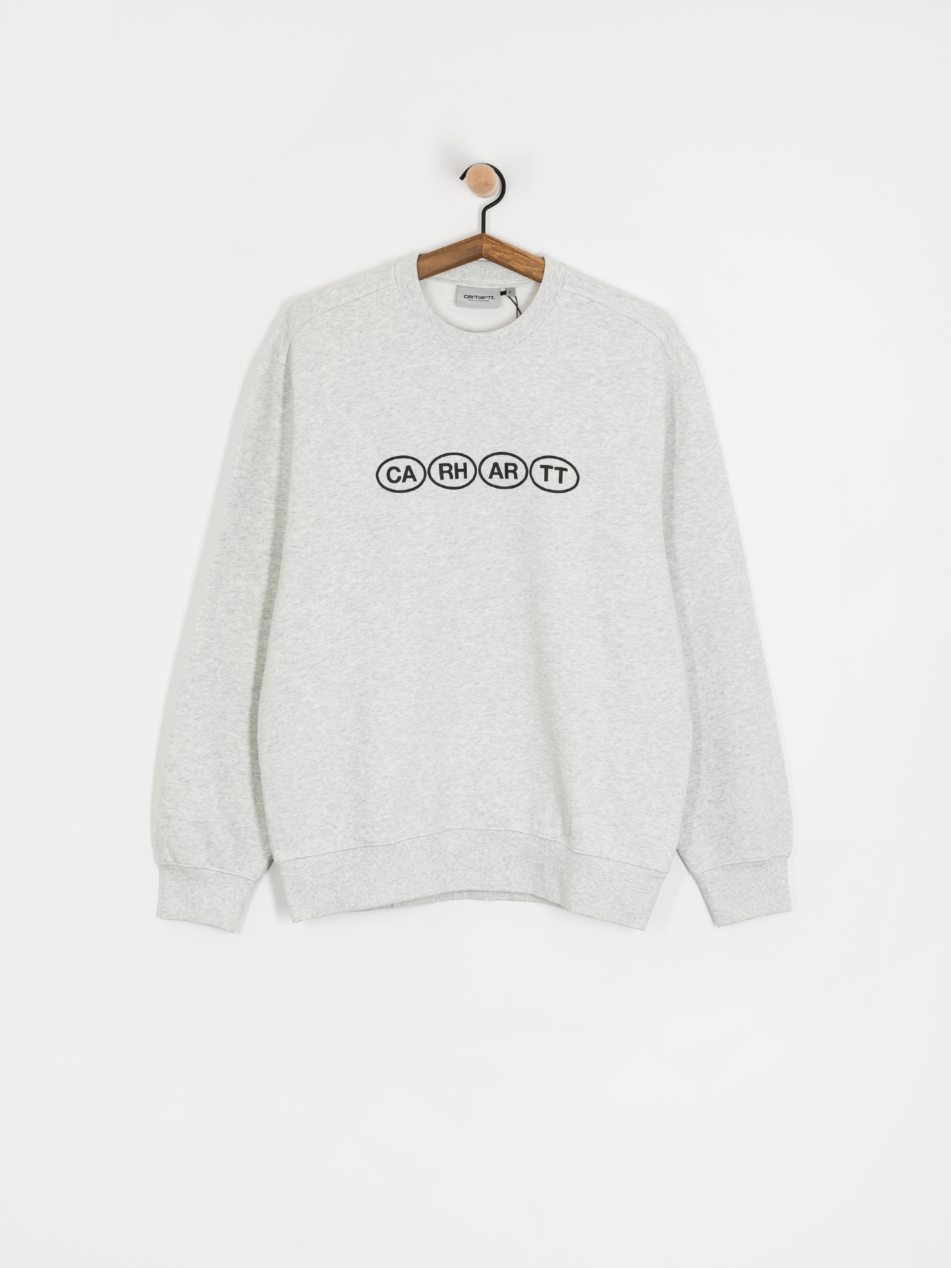 Carhartt WIP Sweatshirt Bumper (ash heather/black)