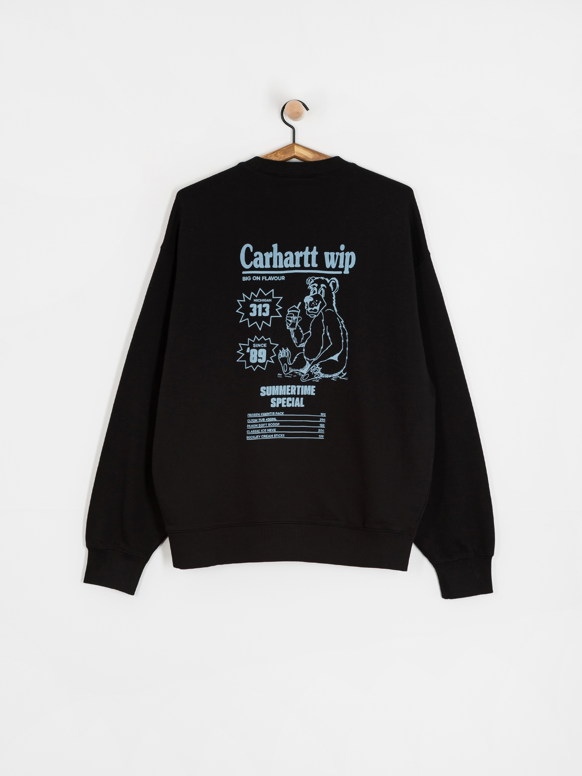 Carhartt WIP Sweatshirt Catalogue (black/bluebird)