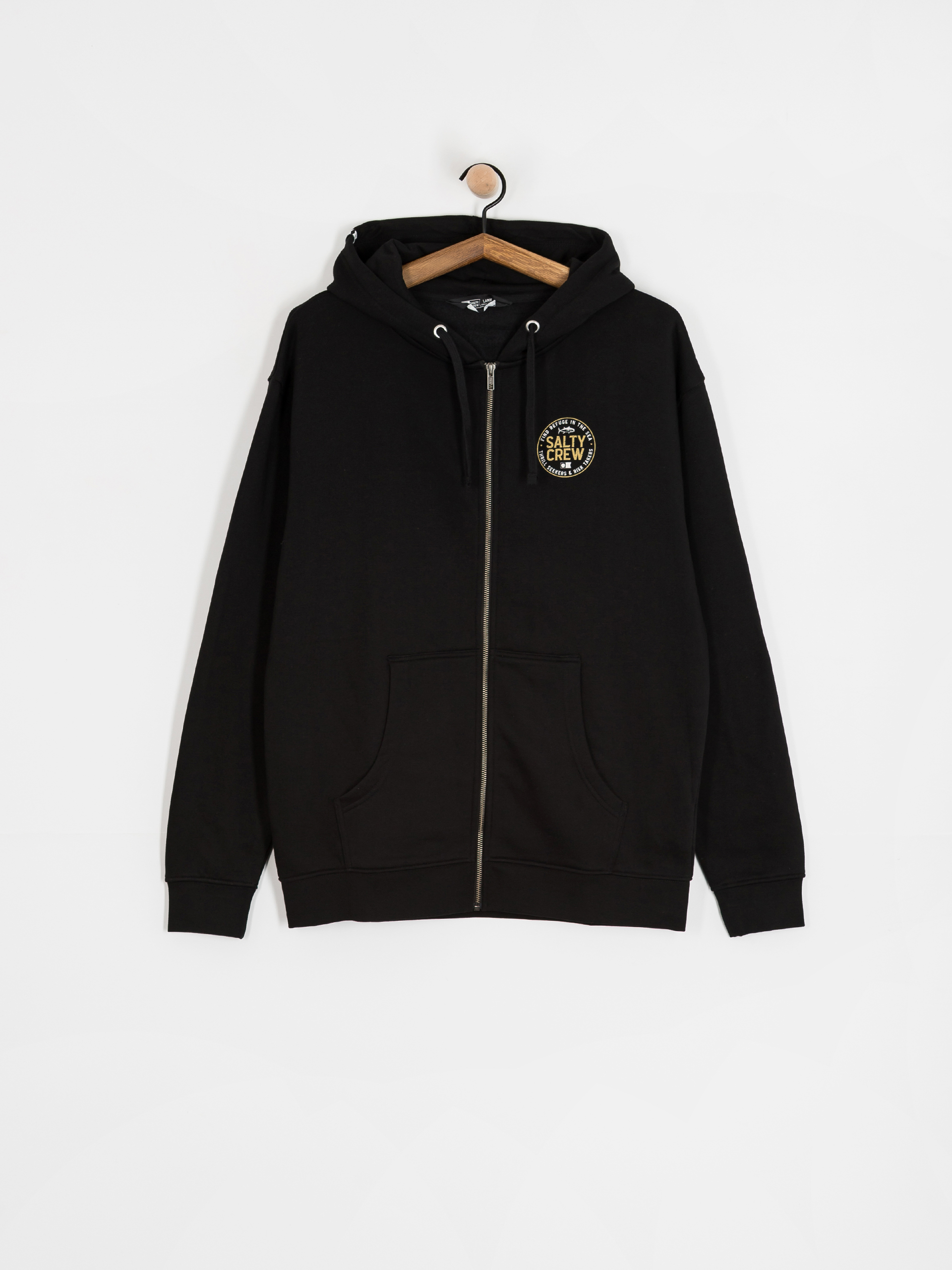 Salty Crew Legendary Zip Sweatshirt (black)