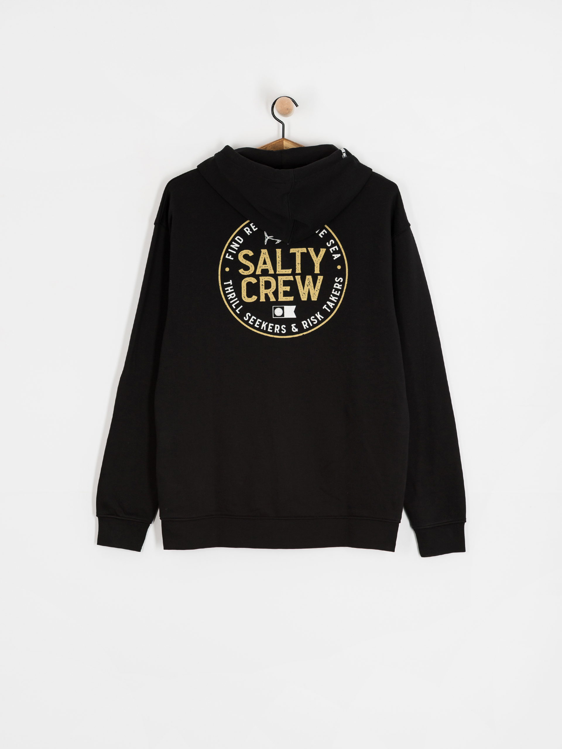 Salty Crew Legendary Zip Sweatshirt (black)