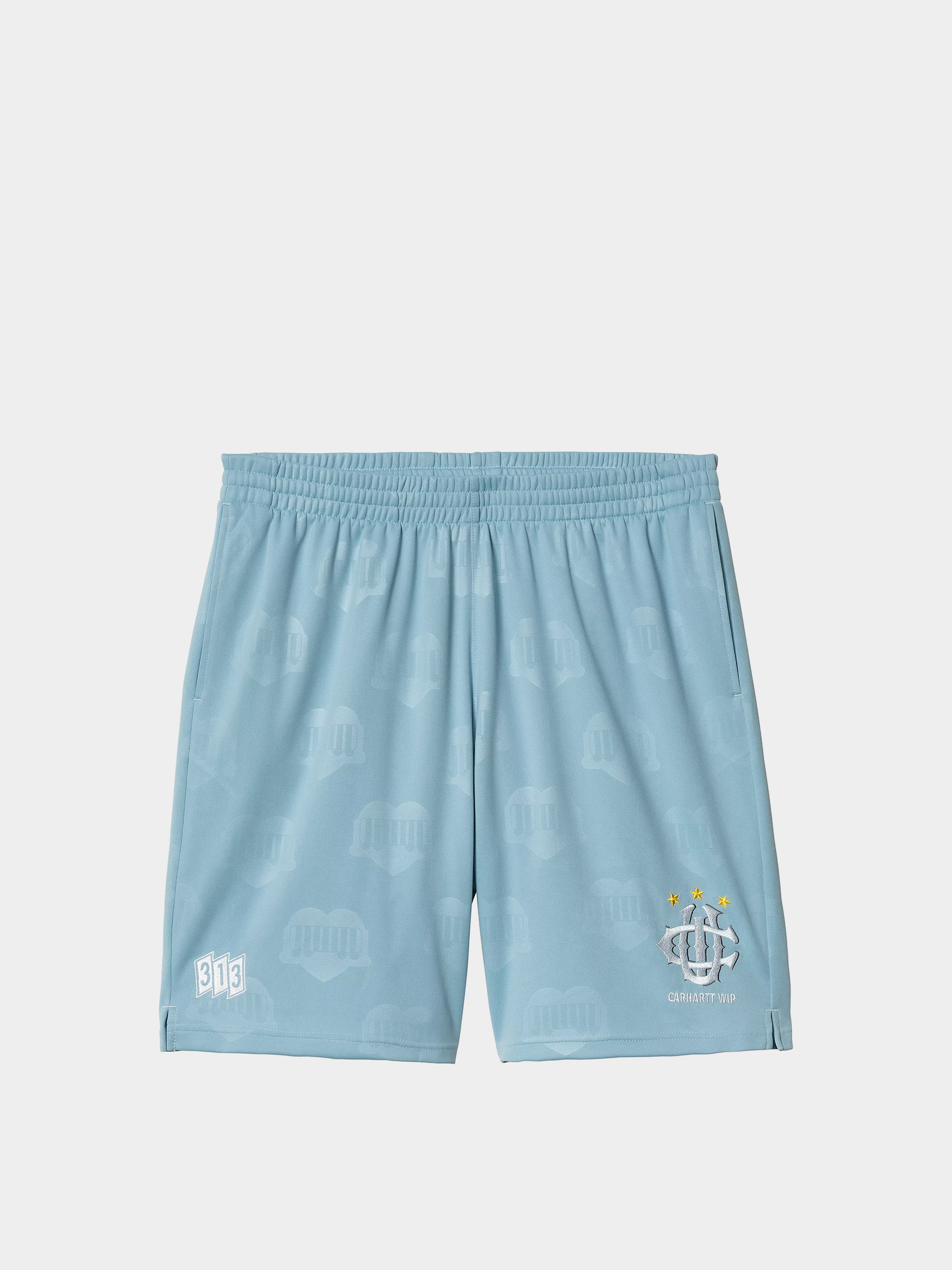Carhartt WIP Shorts Hartts Football - blue (heart train