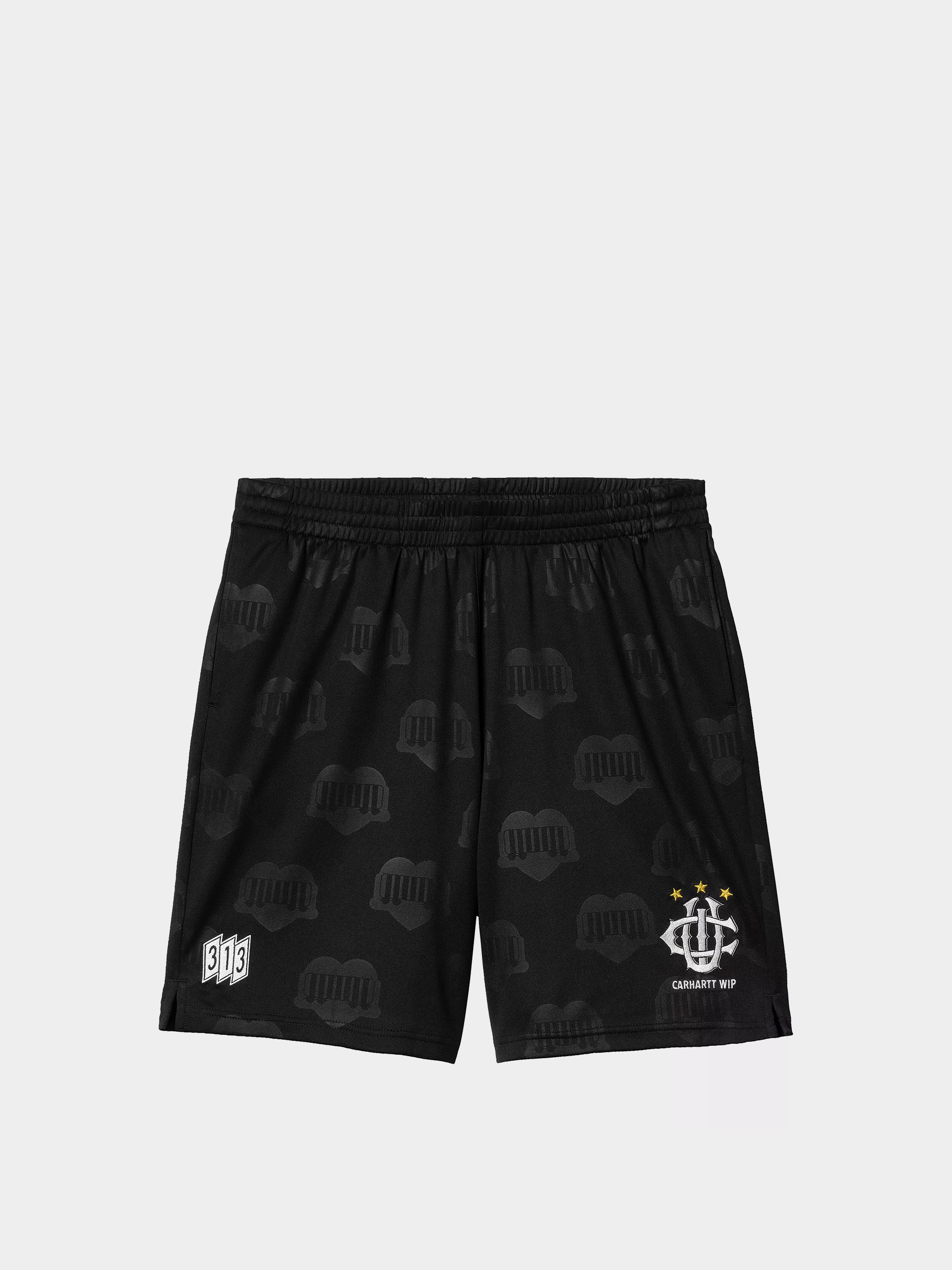 Carhartt WIP Shorts Hartts Football (heart train jacquard/black)