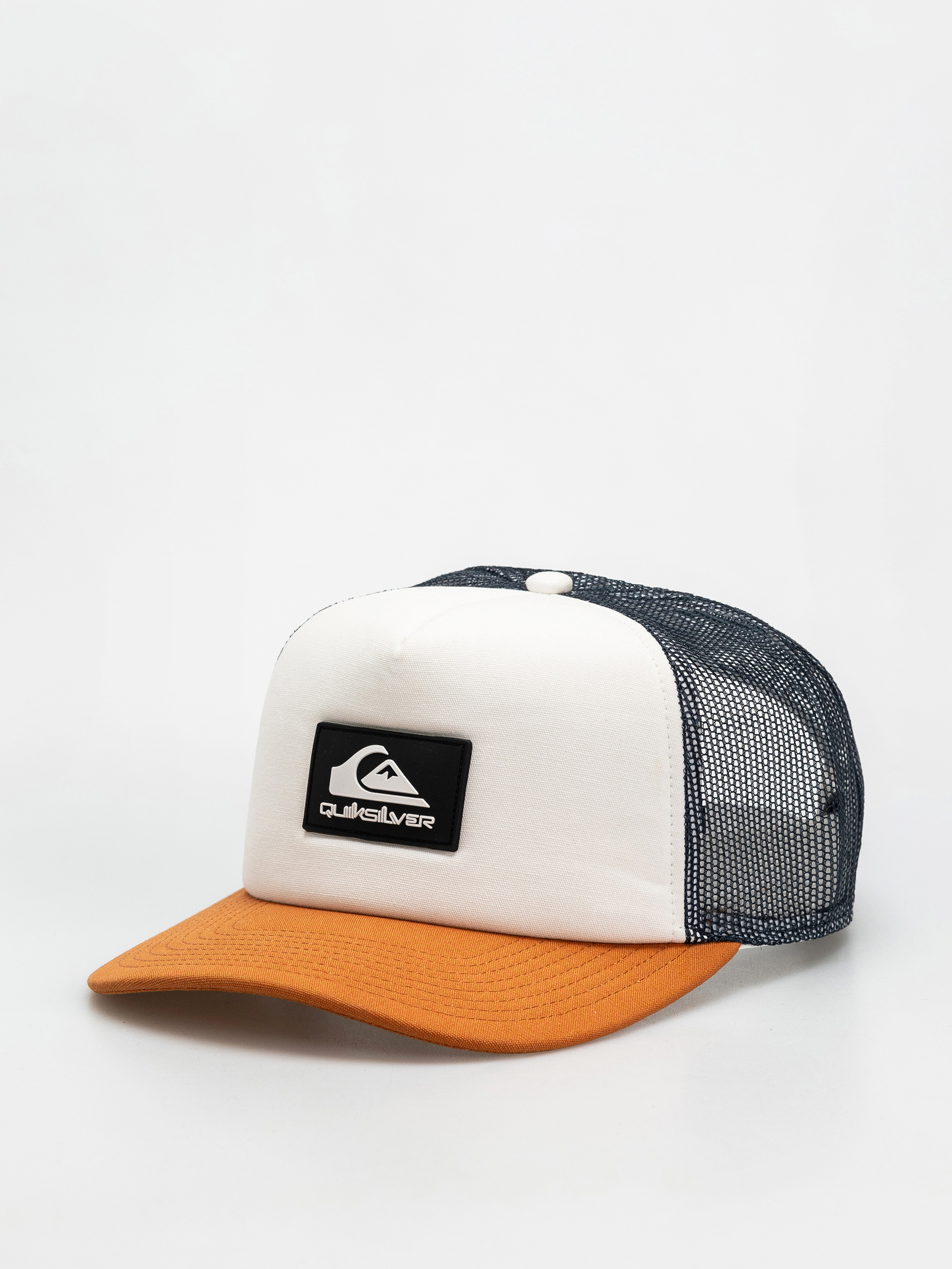 Quiksilver Omnipotent Cap white, black, orange (snow white)