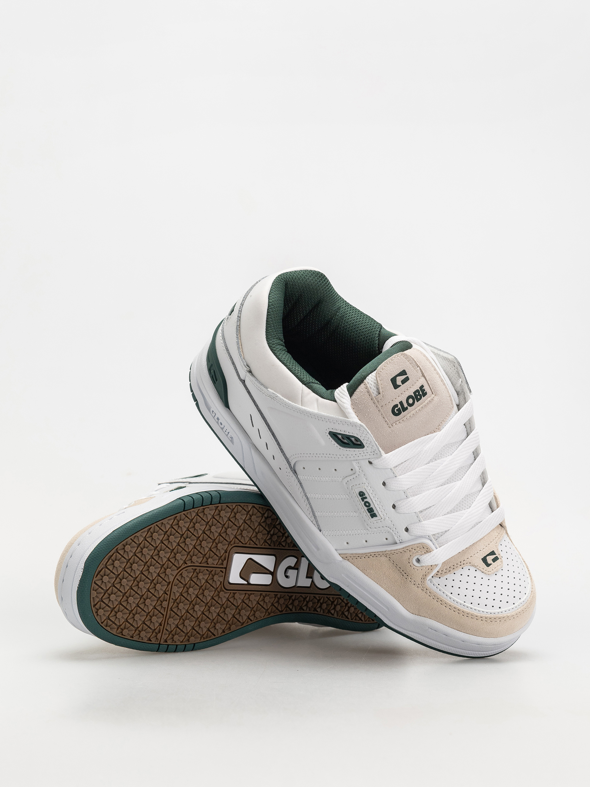 Globe Fusion Shoes (white green)