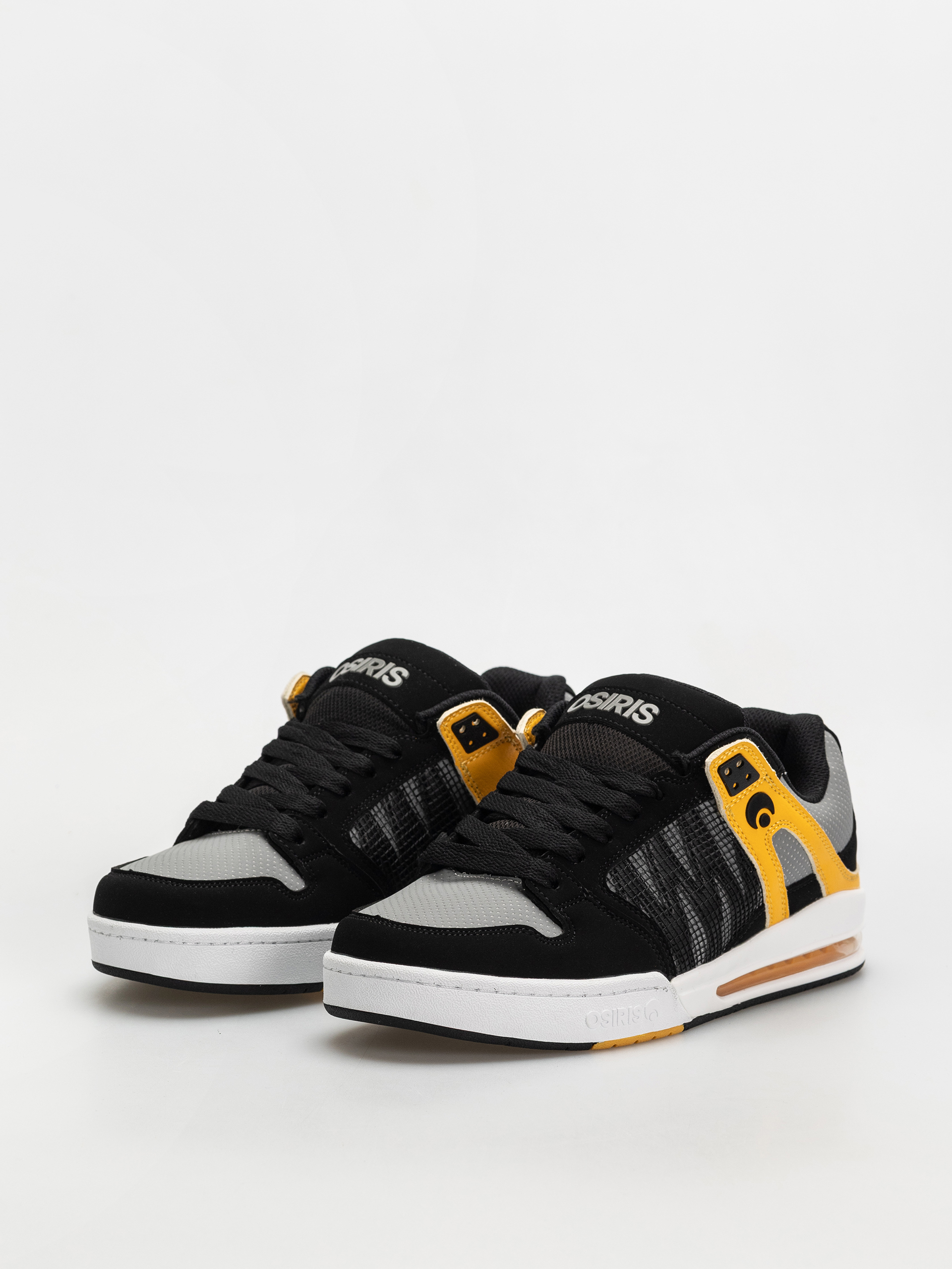 Osiris Pixel Schuhe (black/charcoal/yellow)