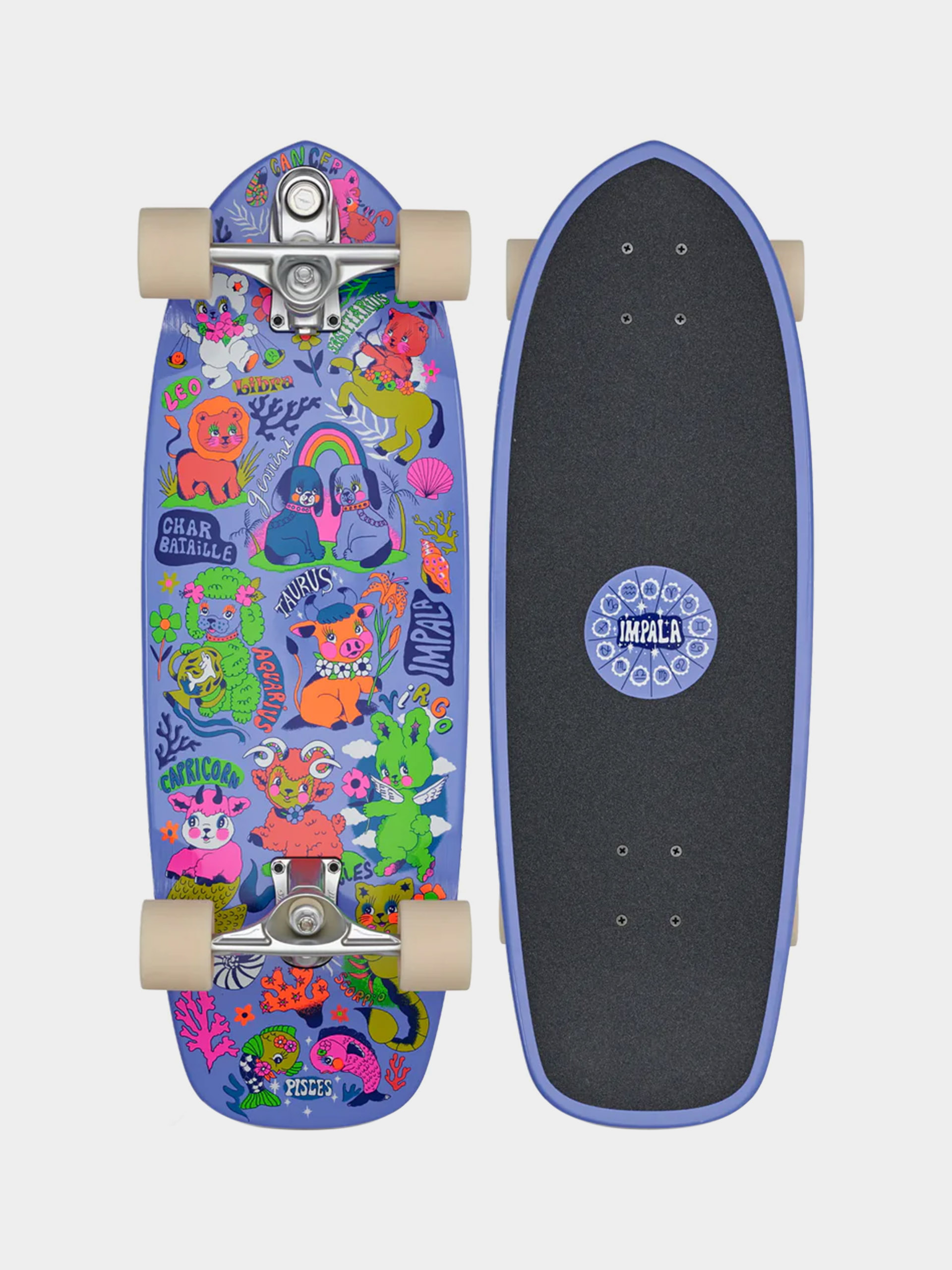 Impala Cruiser Neptune Surf Skate (char bataille)