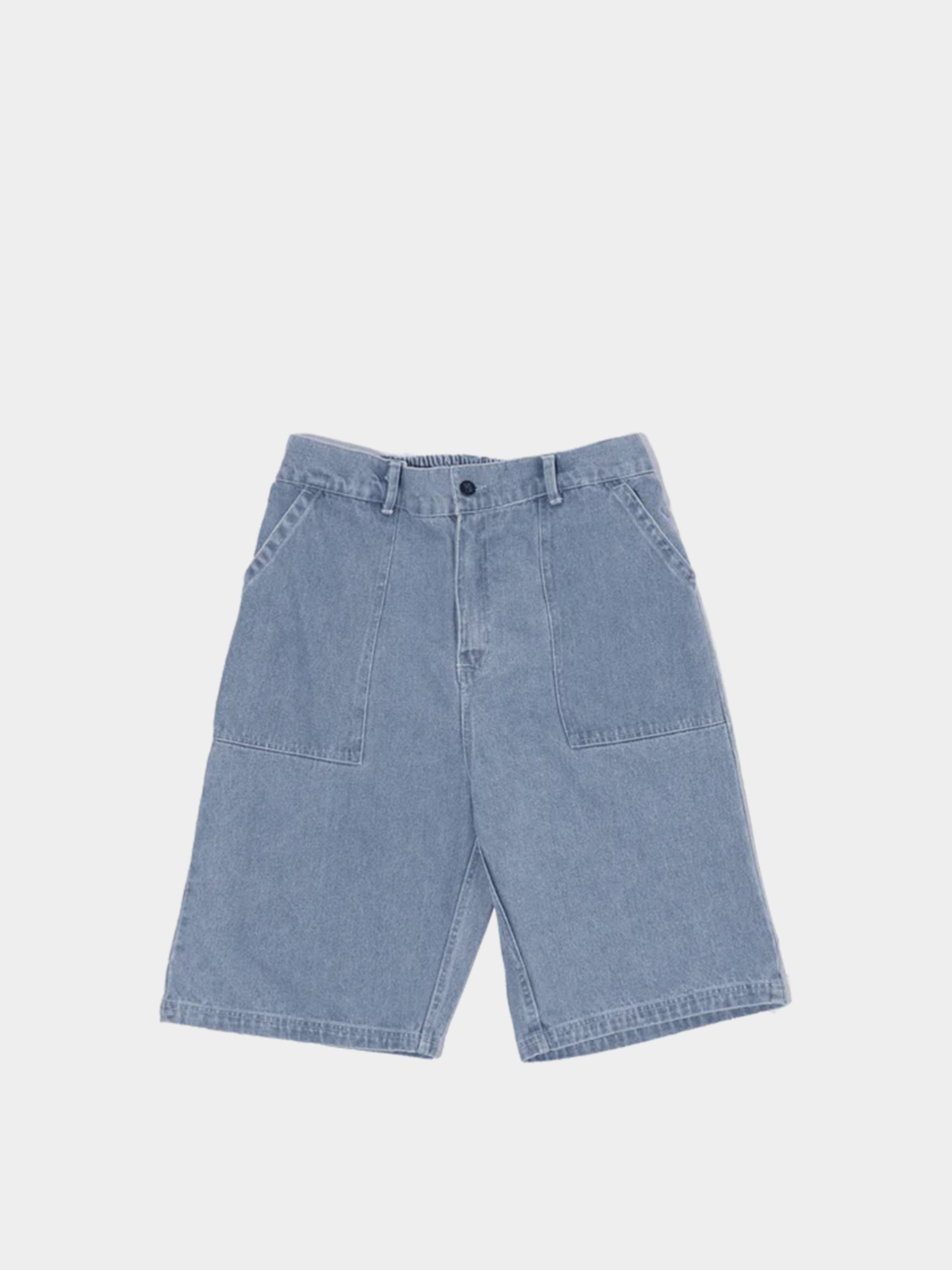 Poetic Collective Painter Shorts (light blue denim)