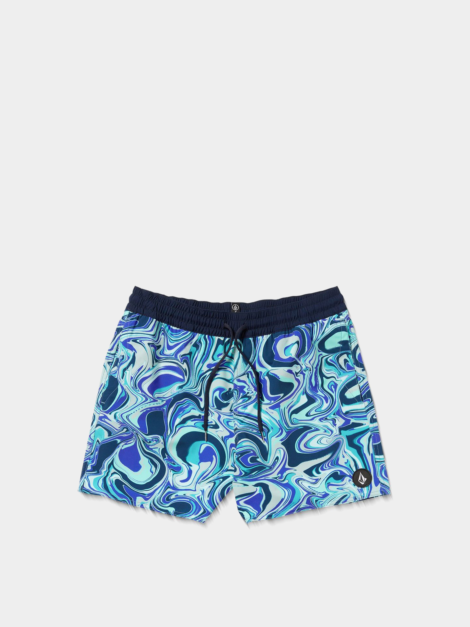 Volcom Lido Print Trunk 16 Shorts (navy)