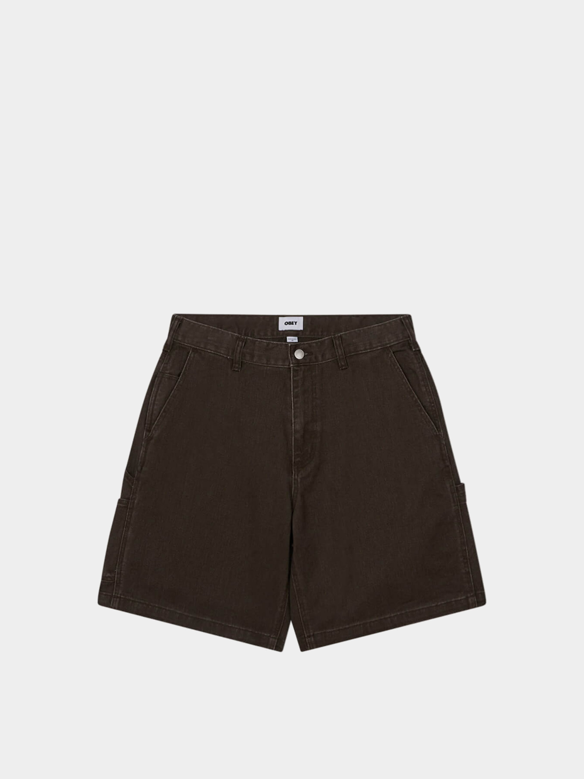 OBEY Bigwig Denim Carpenter Shorts (wren faded wash)