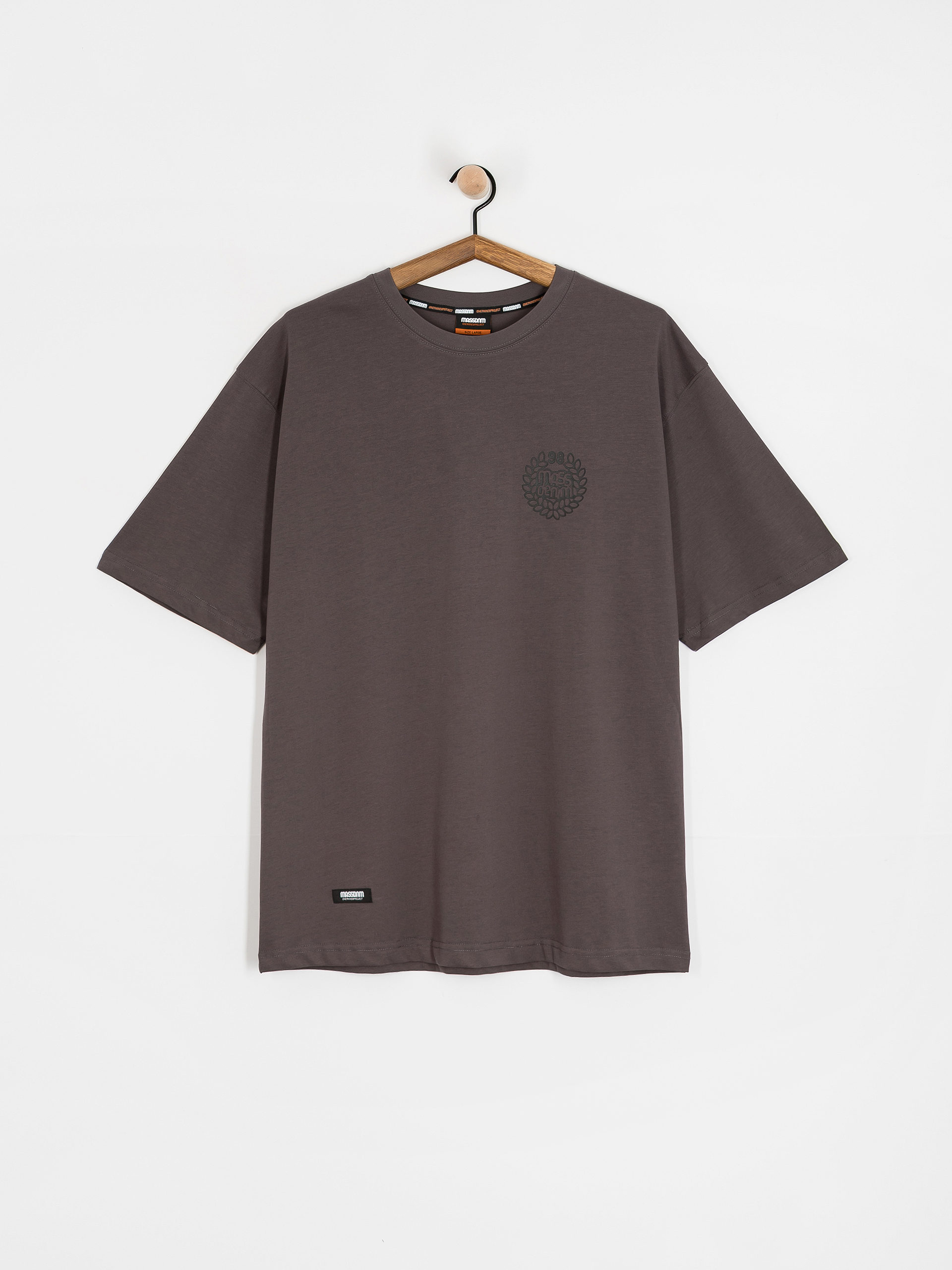 MassDnm Base Back T-shirt (asphalt)