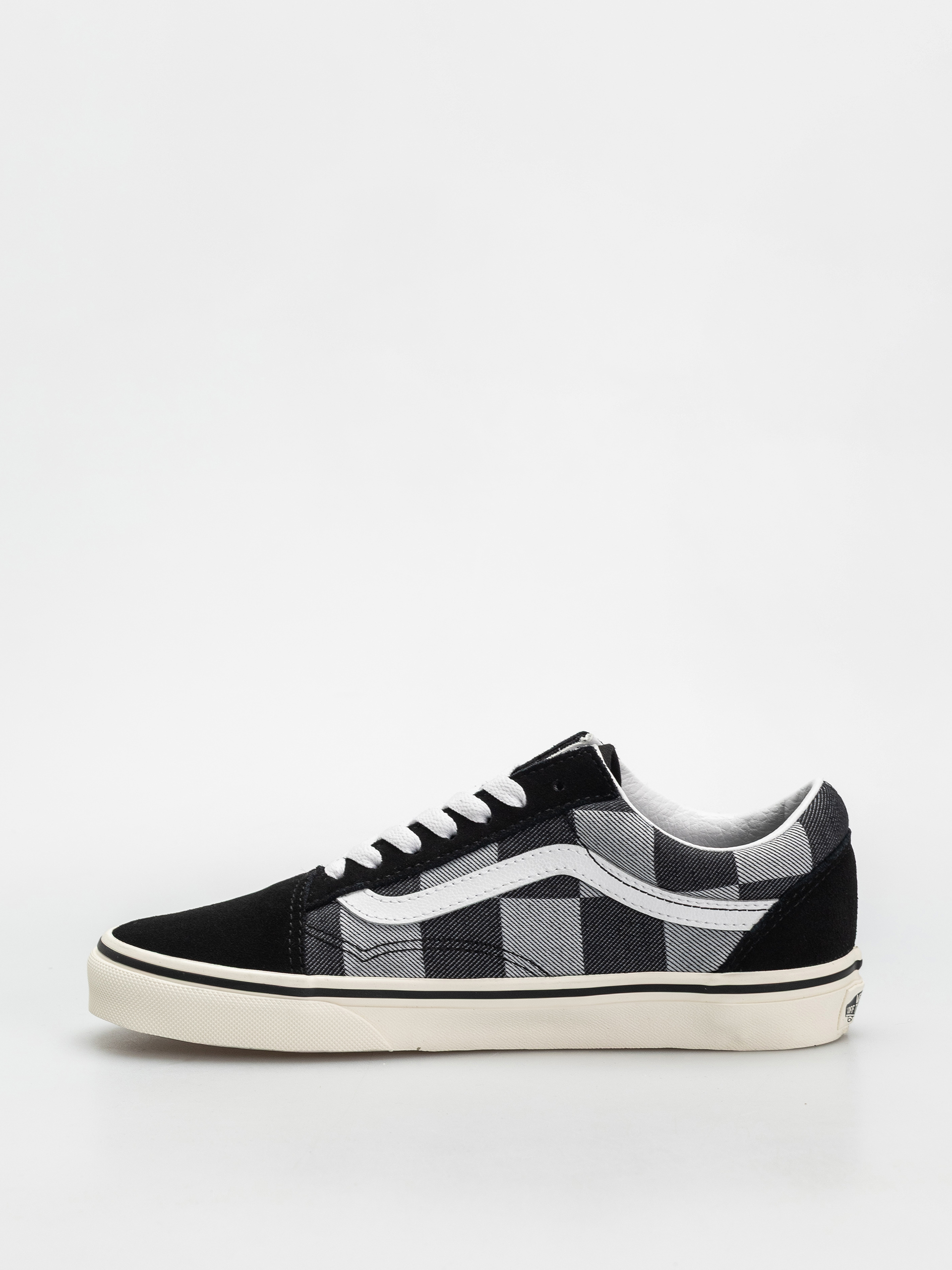 Vans Old Skool Shoes (mono checkerboard black)
