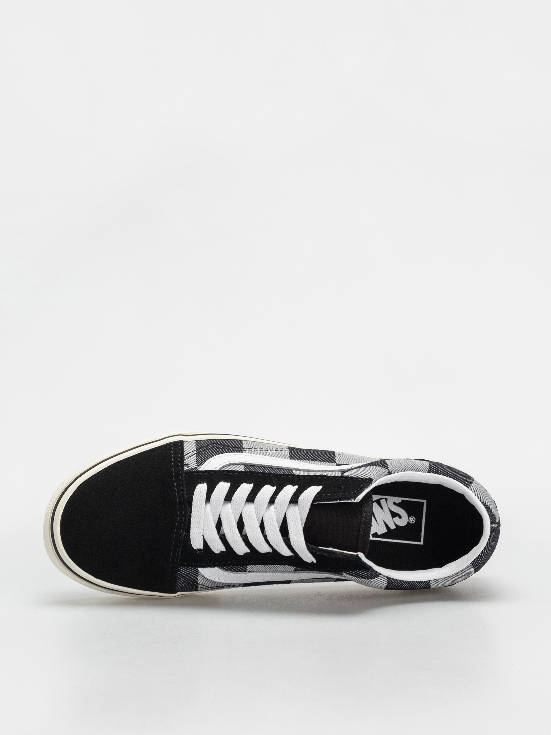 Vans Old Skool Shoes (mono checkerboard black)