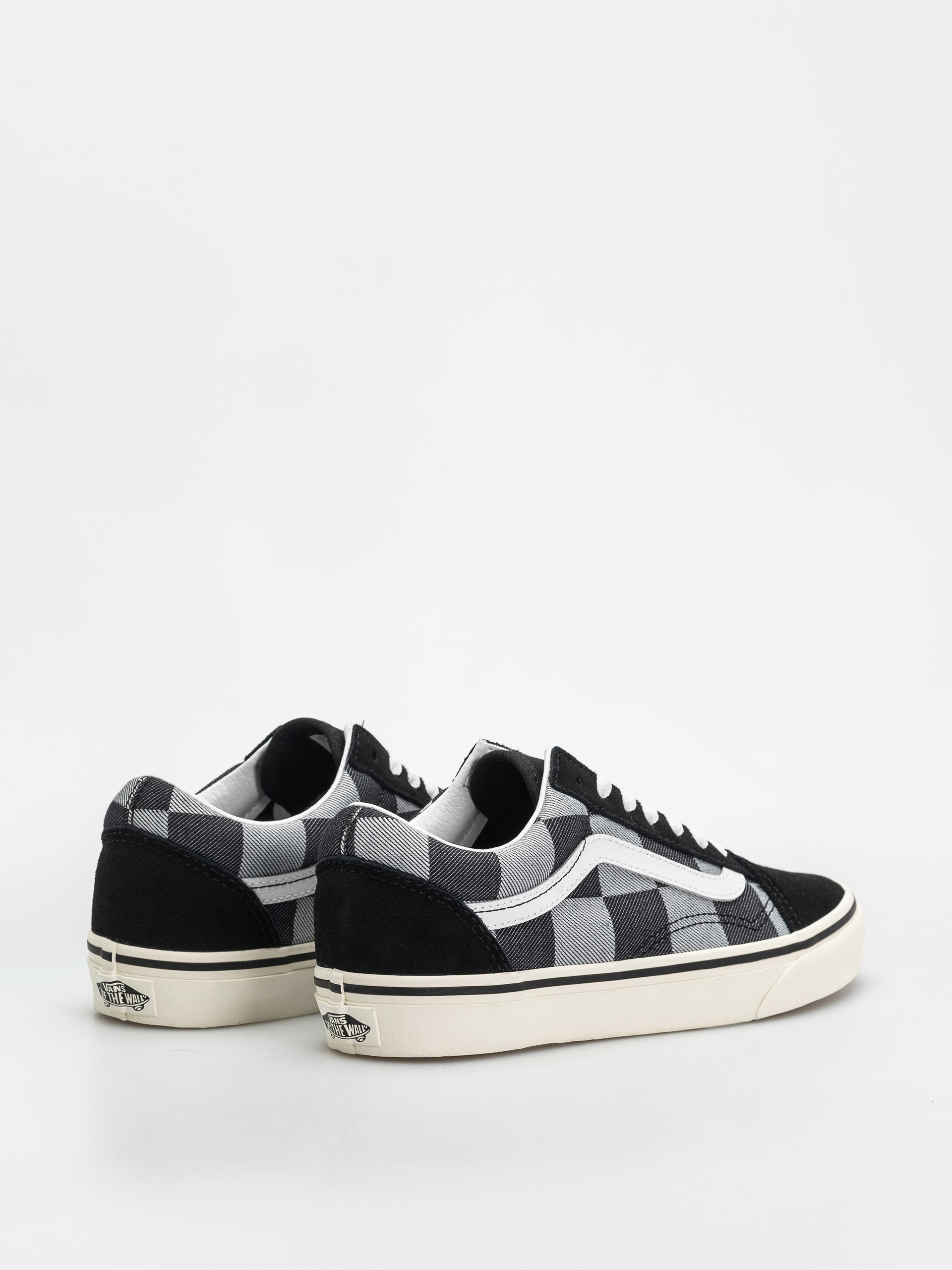 Vans Old Skool Schuhe (mono checkerboard black)
