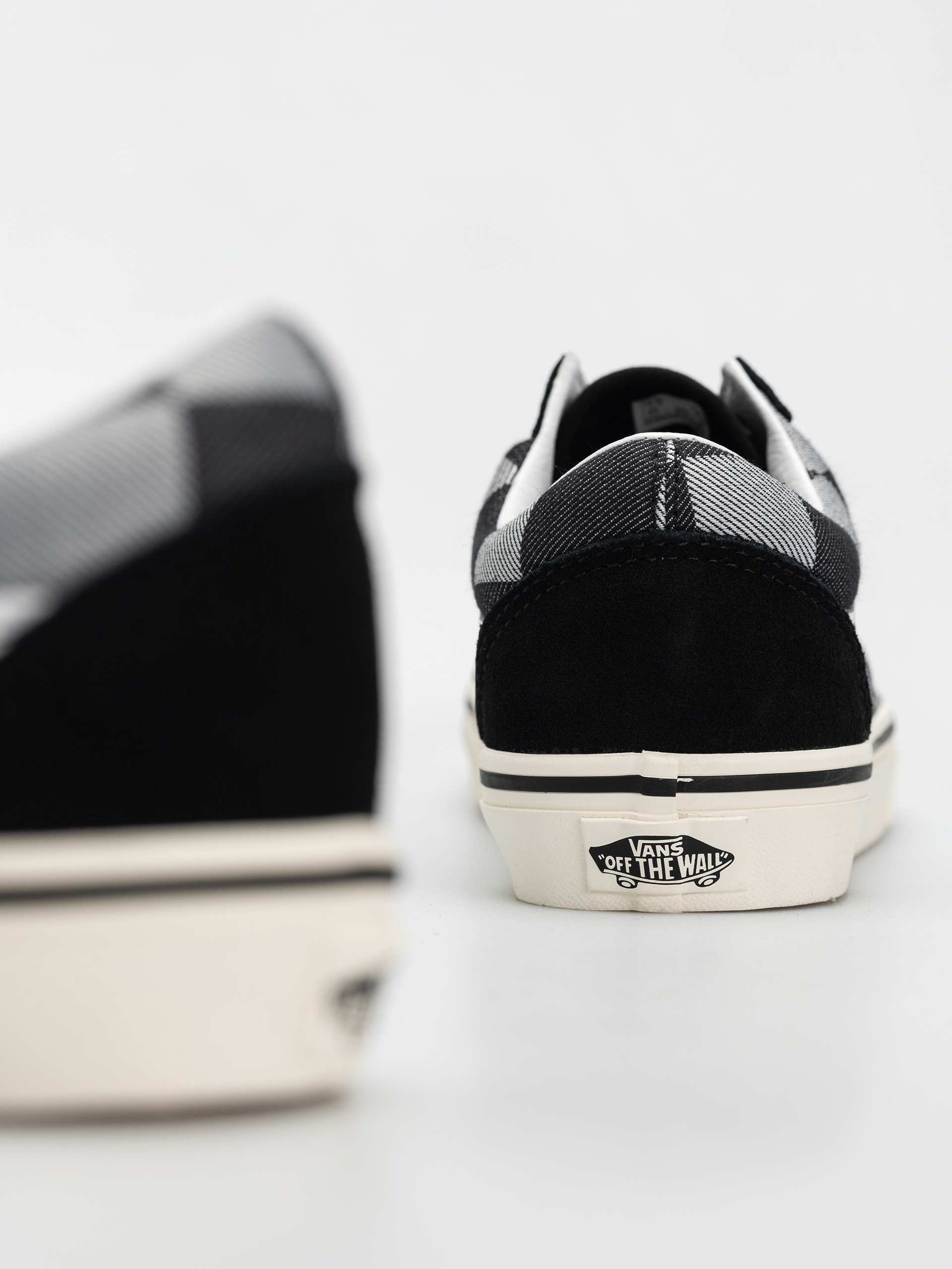 Vans Old Skool Shoes (mono checkerboard black)