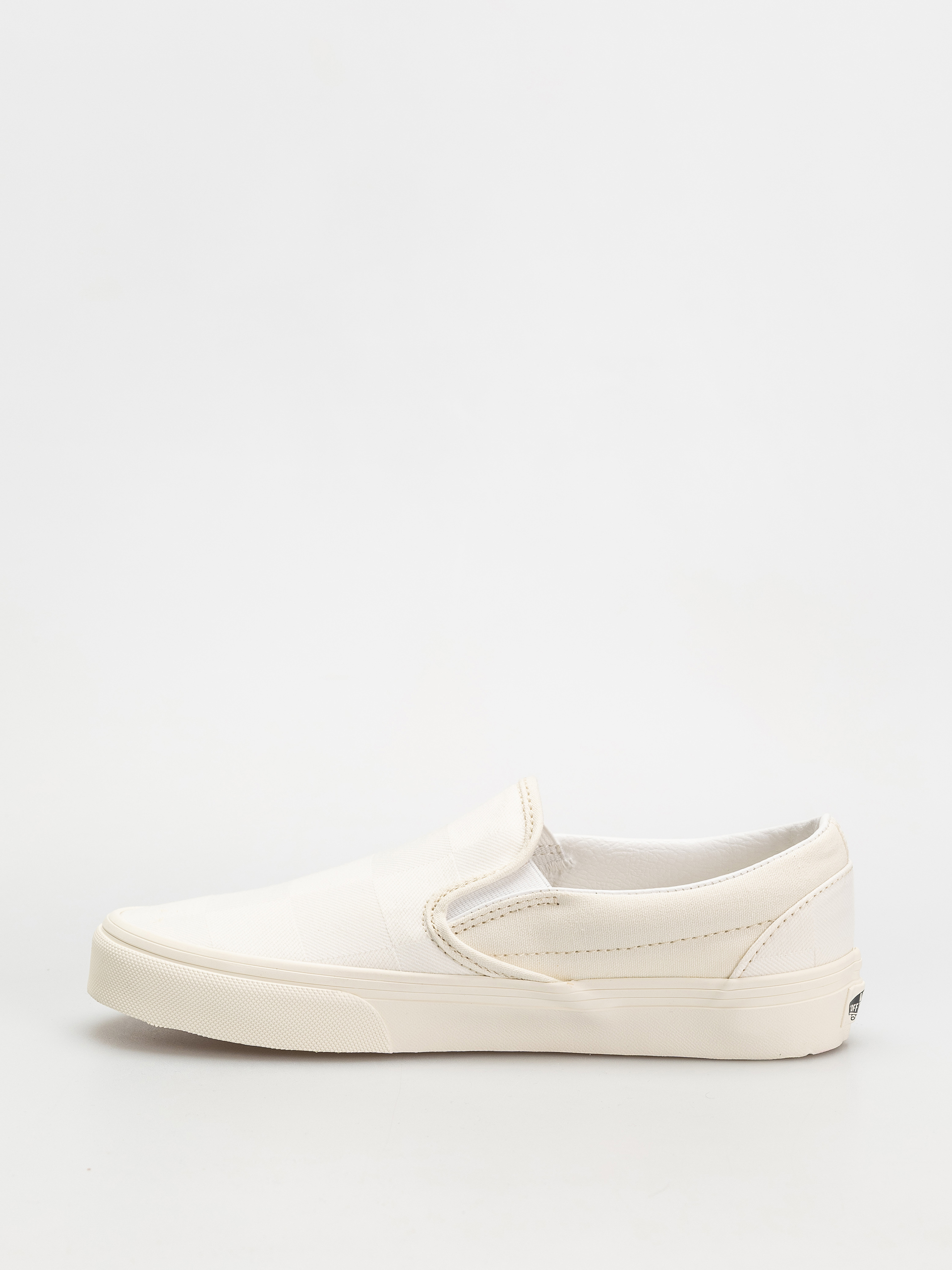 Vans Classic Slip On Shoes (mono checkerboard white)
