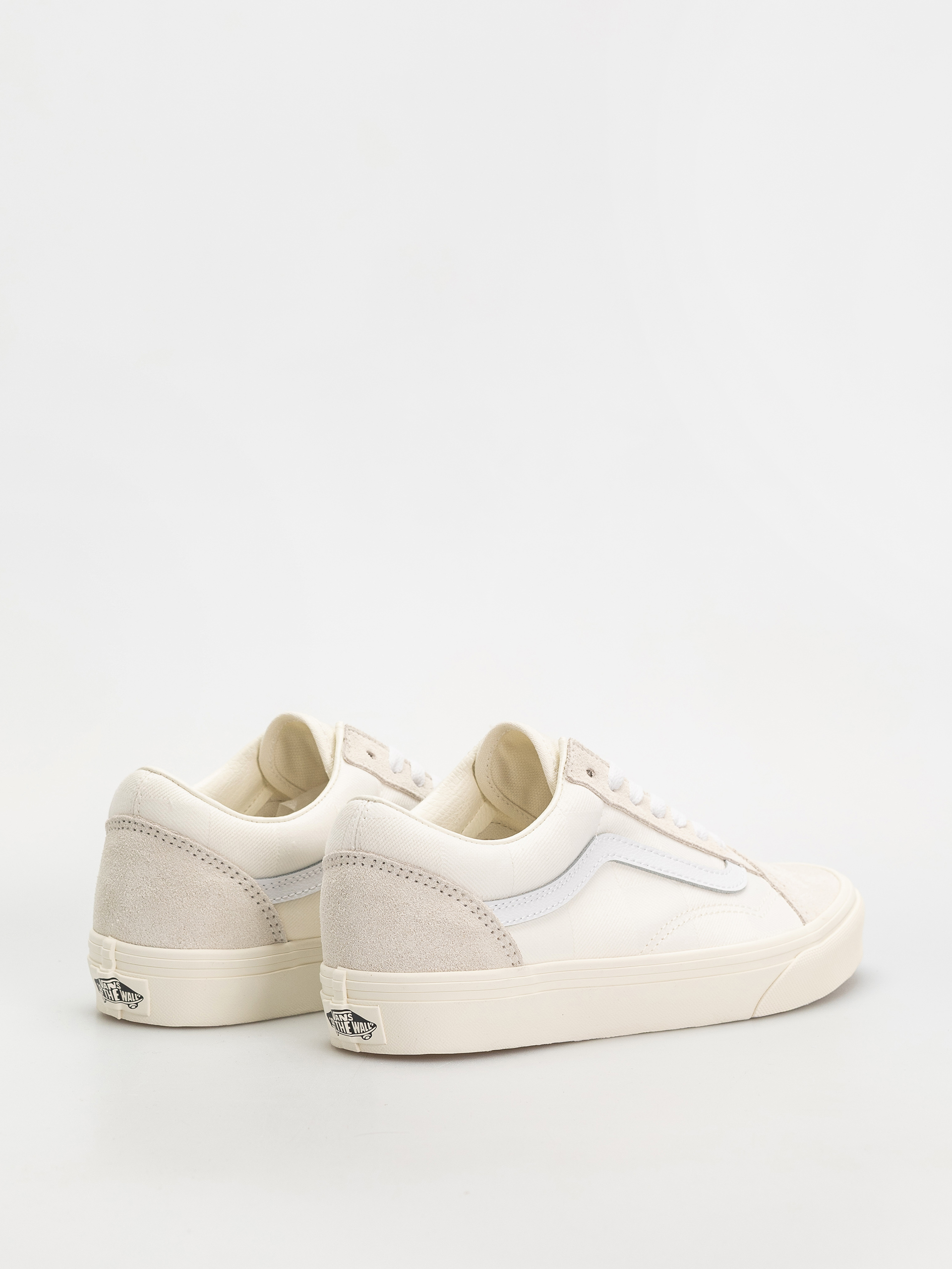 Vans Old Skool Schuhe (mono checkerboard white)