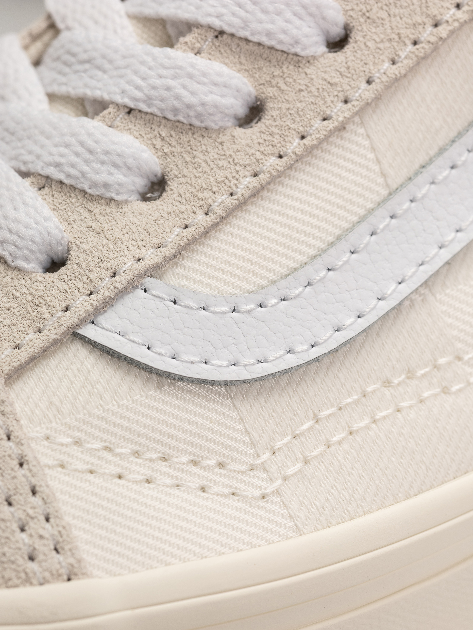 Vans Old Skool Schuhe (mono checkerboard white)