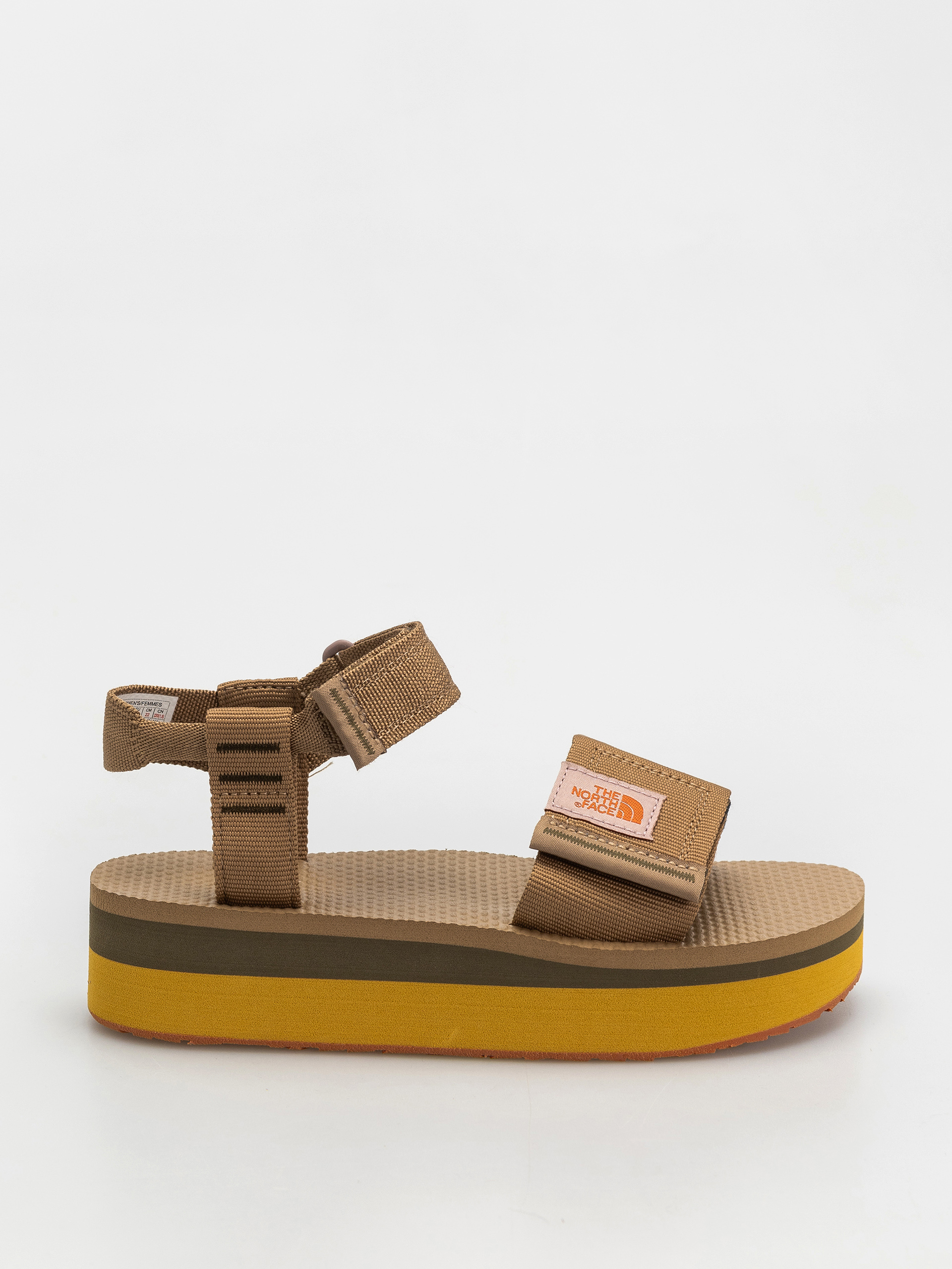 The North Face Skeena Platform Sandals Wmn (sahara/iron bronze)