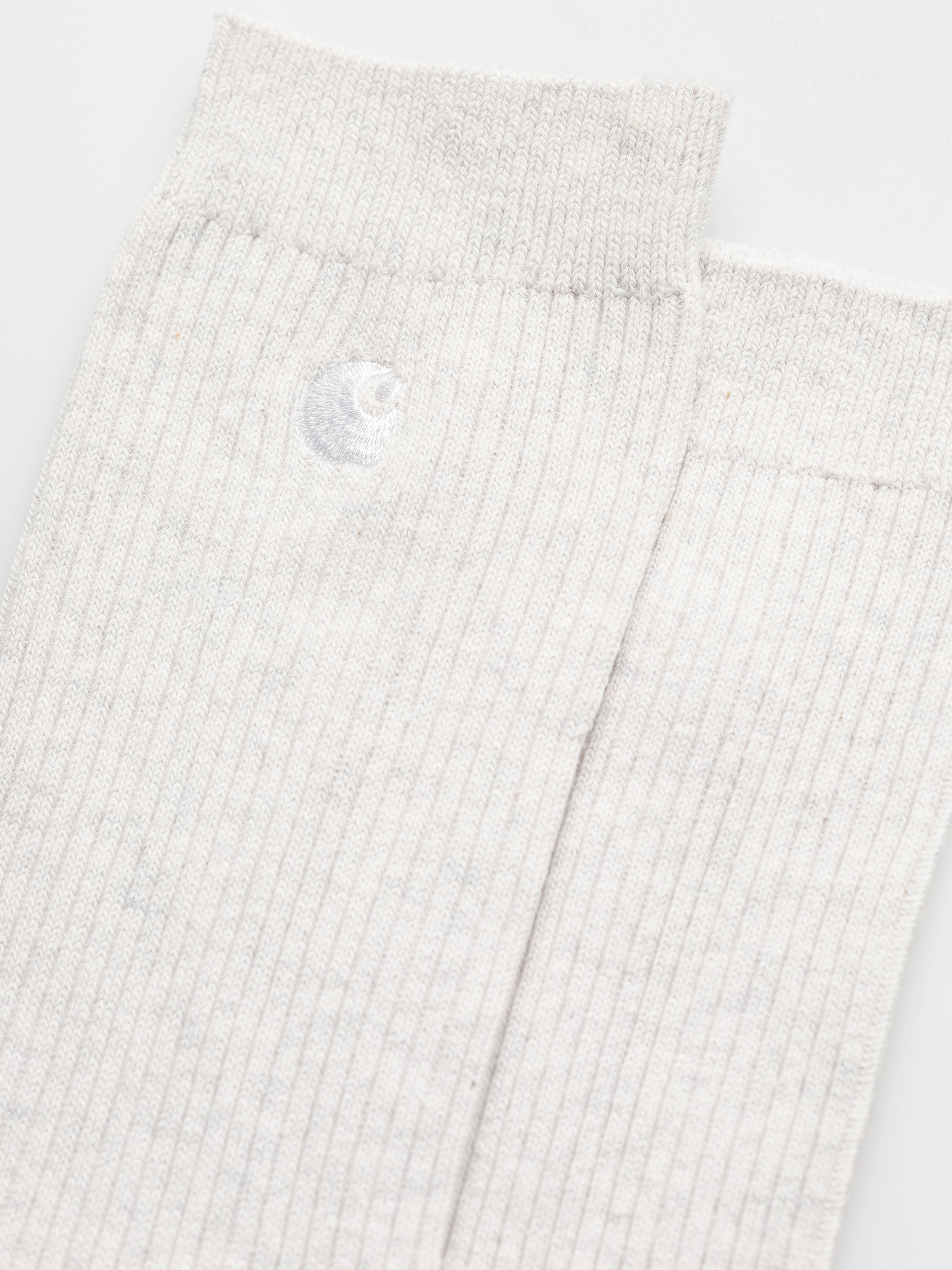 Carhartt WIP Madison Pack Socks (ash heather/white/ash heather/white)