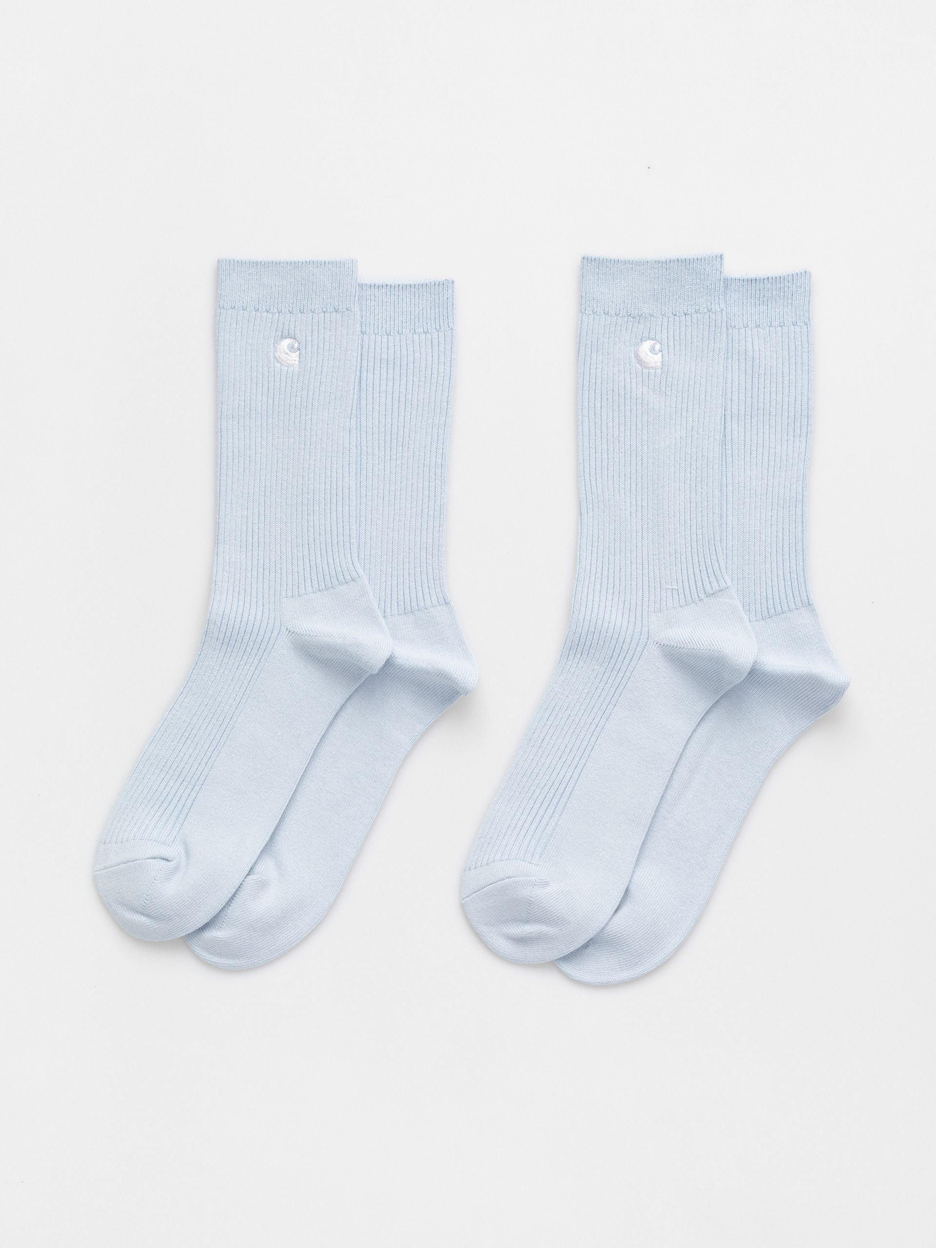 Carhartt WIP Madison Pack Socks (air sky/white/air sky/white)