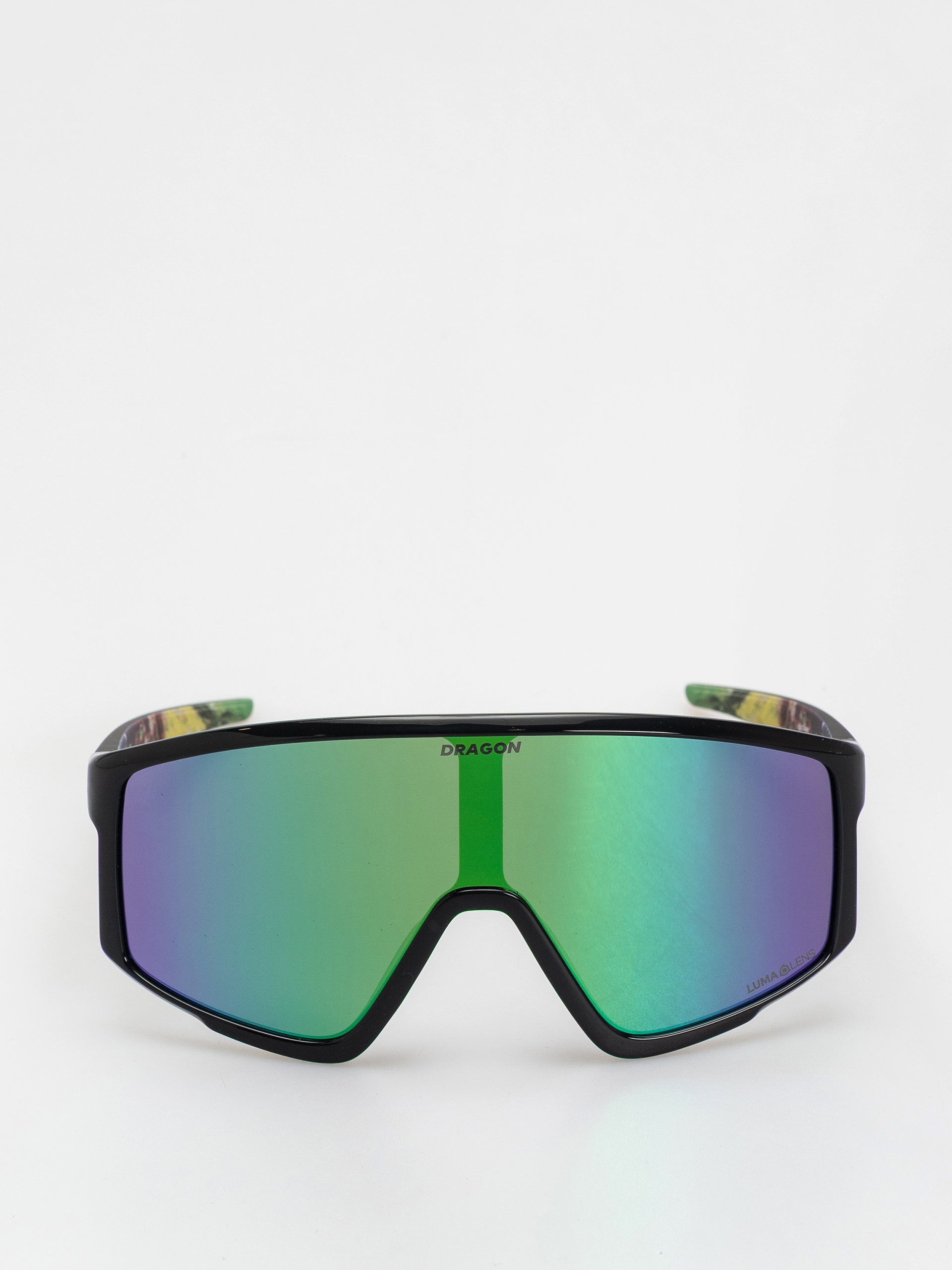 Dragon Amped Sunglasses (black/multi/lumalens green ion)