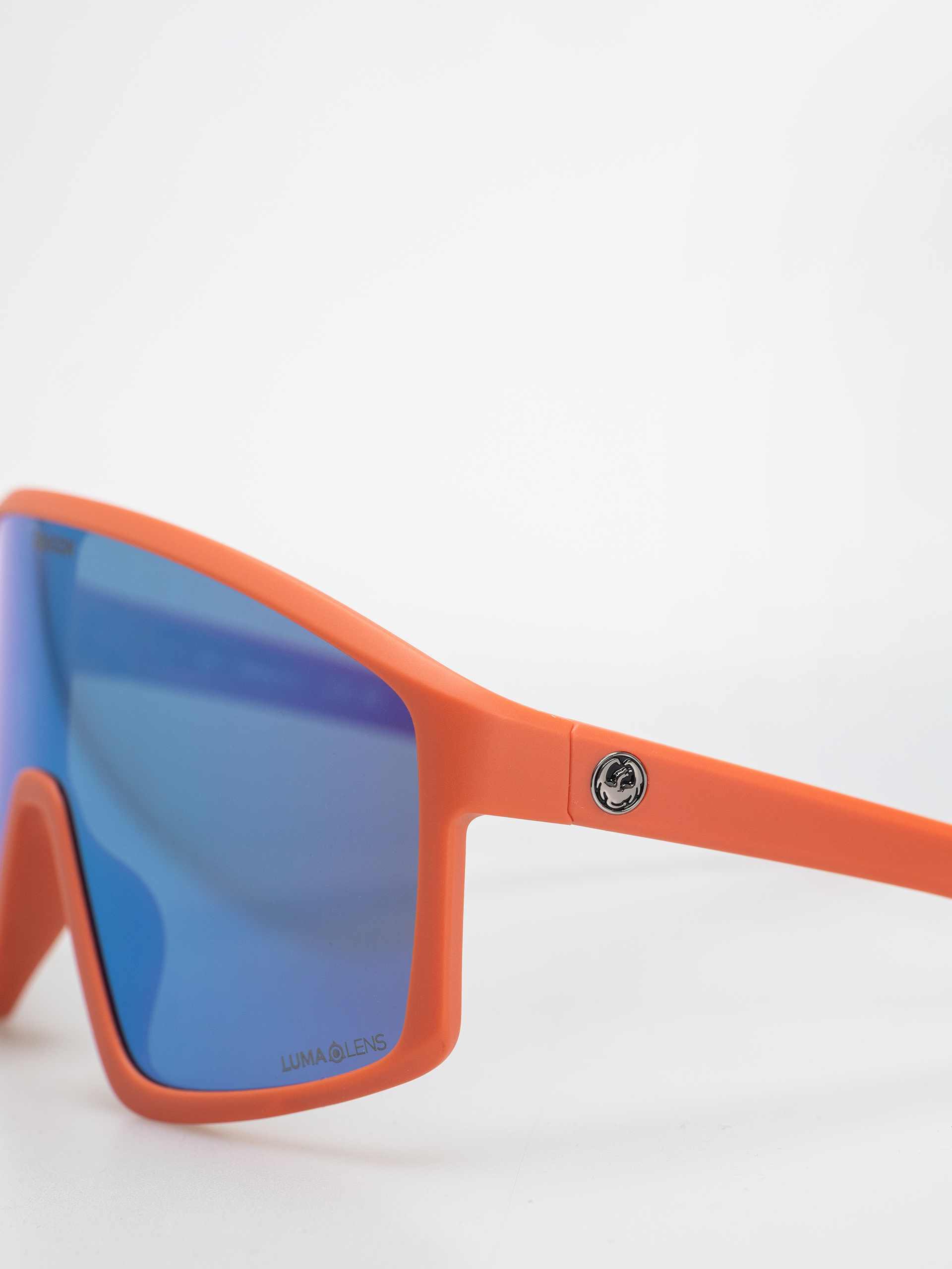 Dragon Amped Sonnenbrille (matte flame/lumalens blue ion)