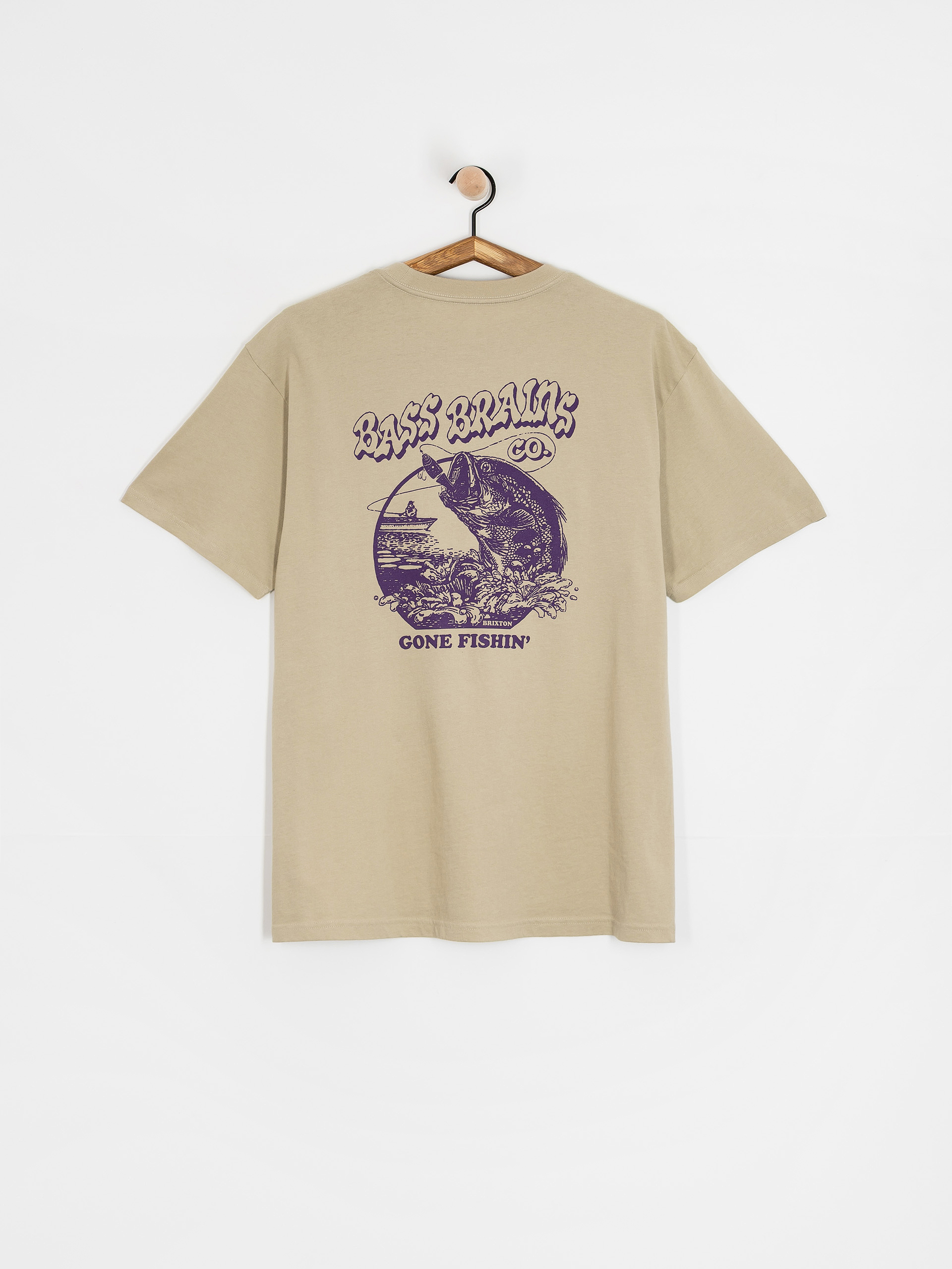 Brixton Bass Brains Gf T-shirt (sustained grey)