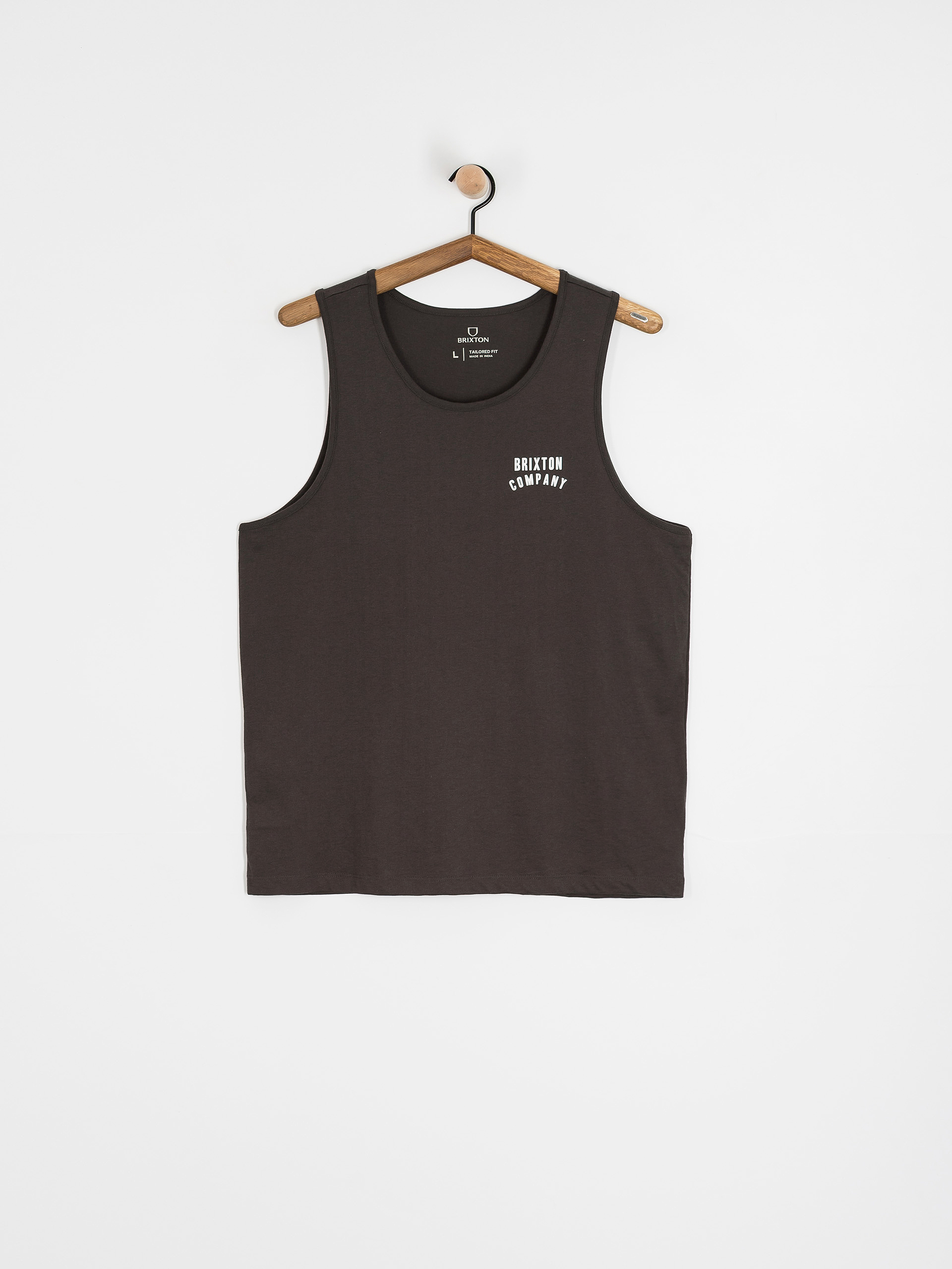 Brixton Woodburn Tank top (washed black/white/white)