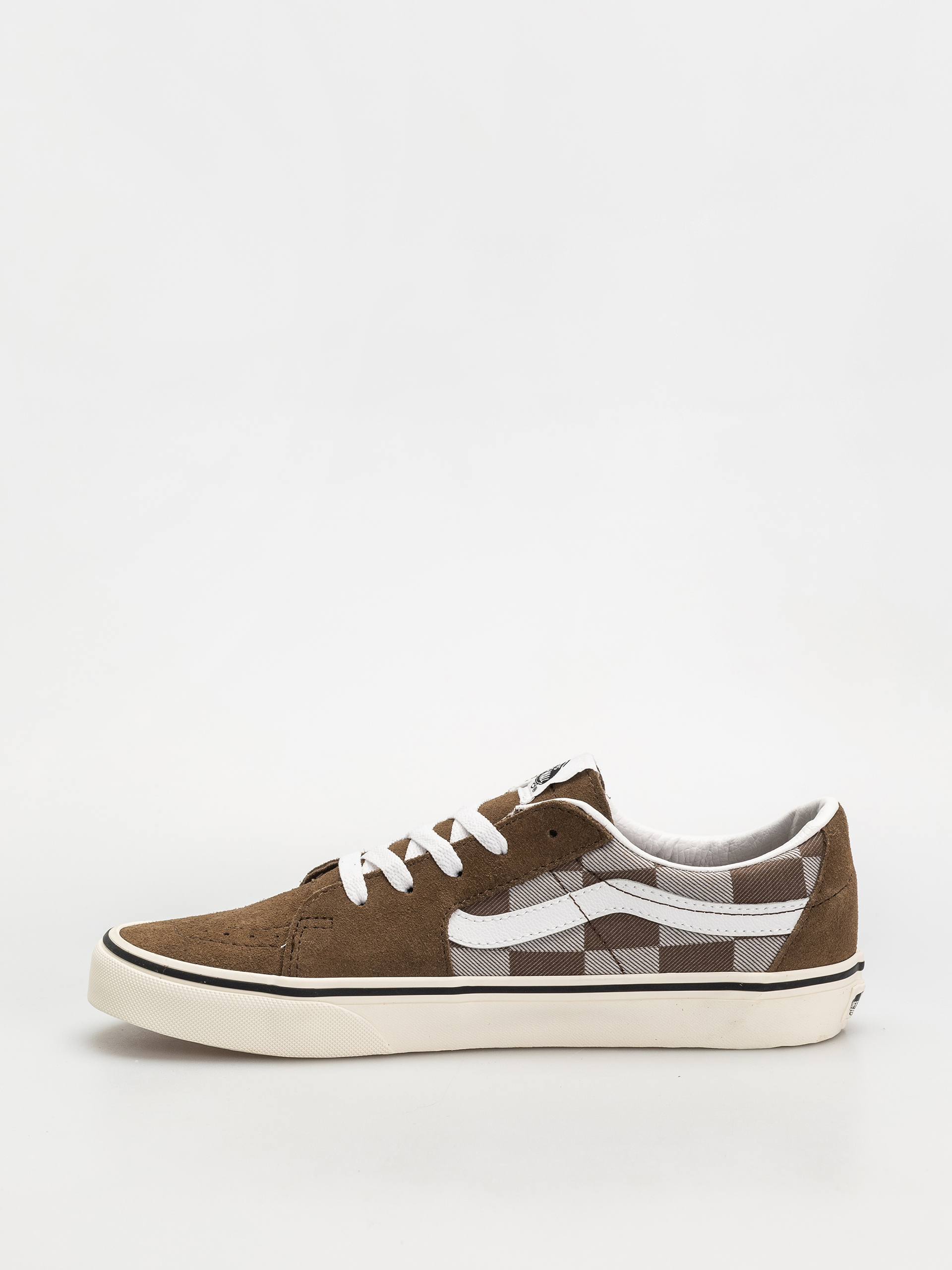 Vans Sk8 Low Shoes (mono checkerboard brown)
