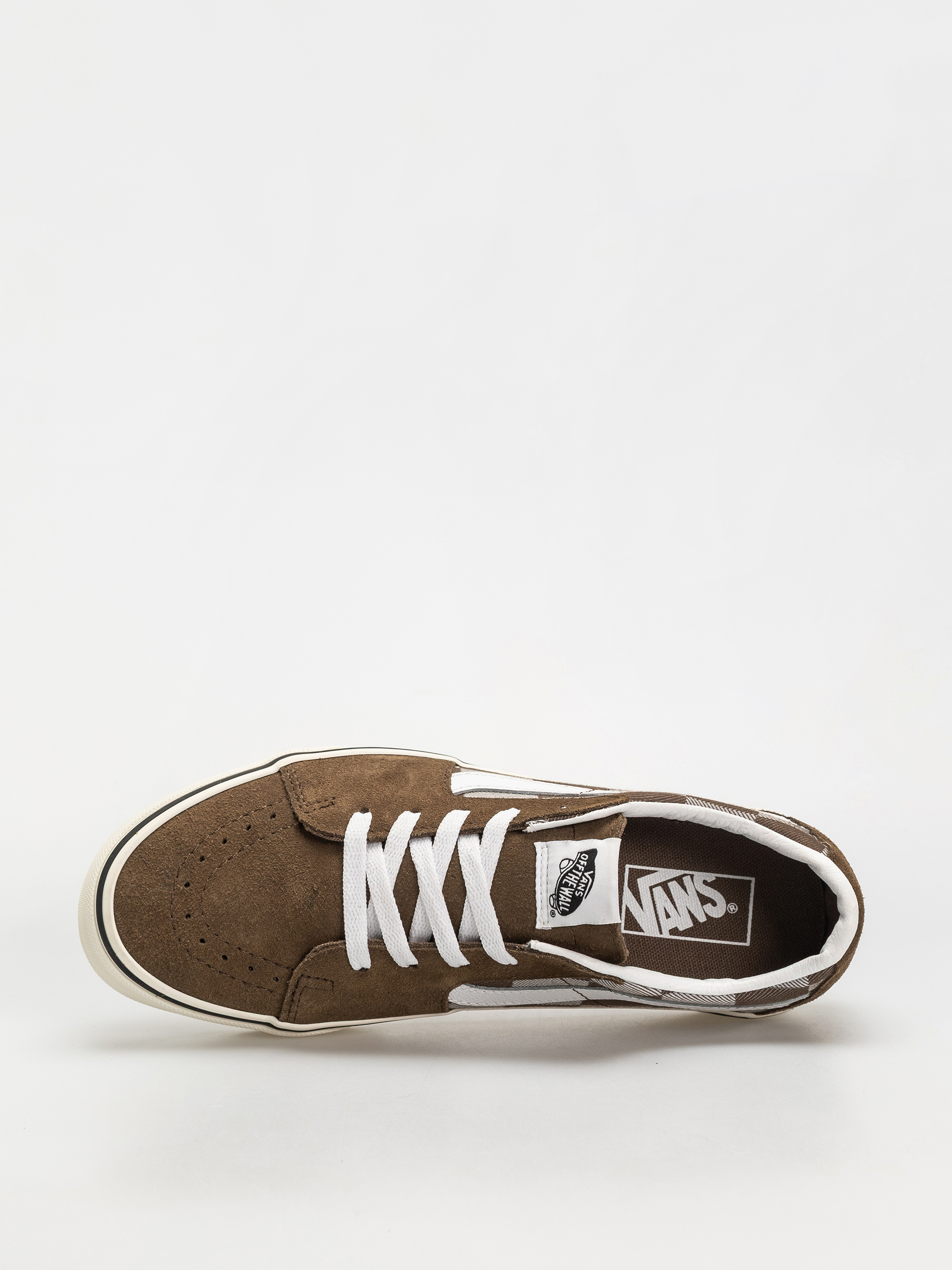 Vans Sk8 Low Schuhe (mono checkerboard brown)