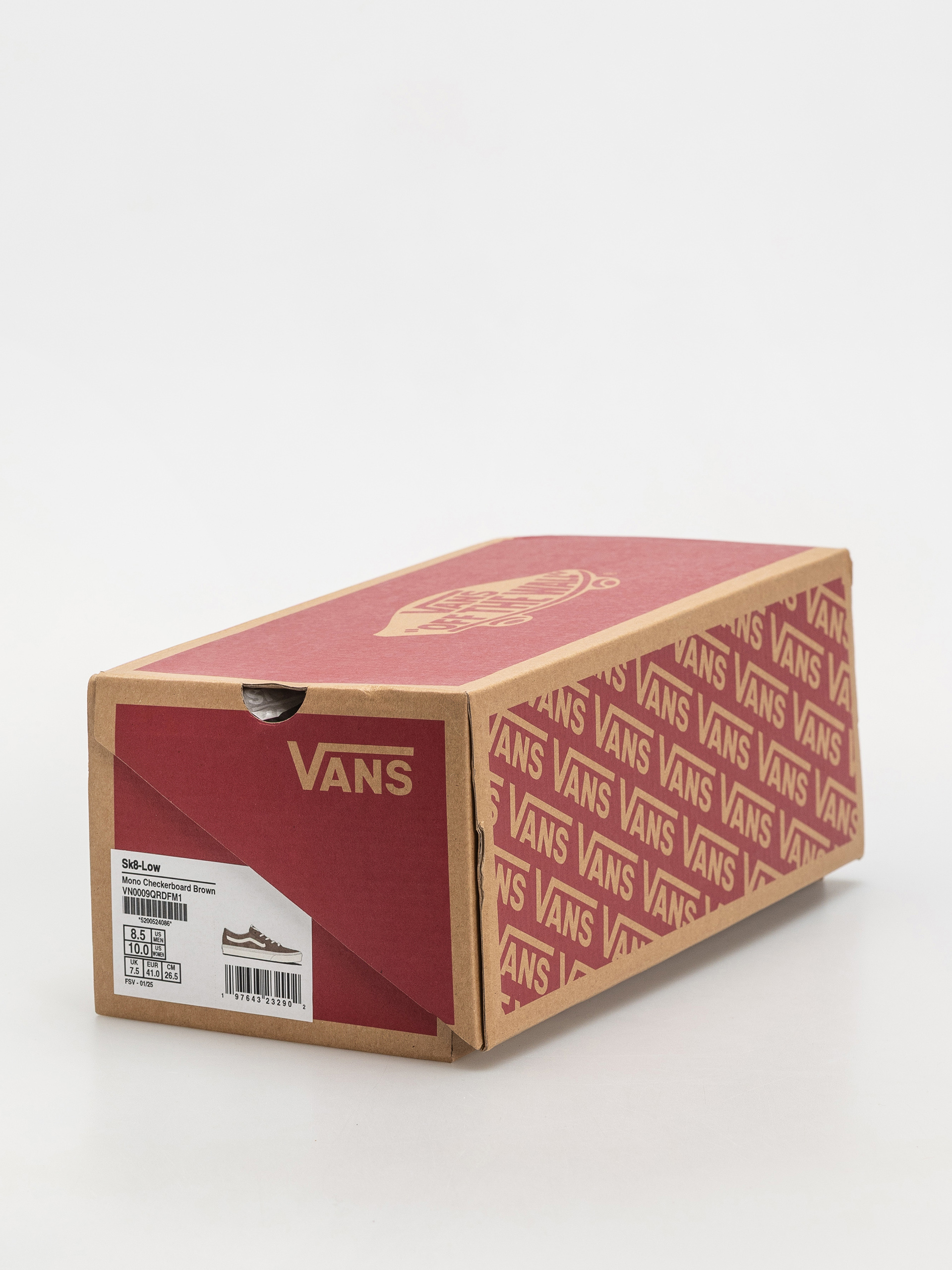 Vans Sk8 Low Shoes (mono checkerboard brown)
