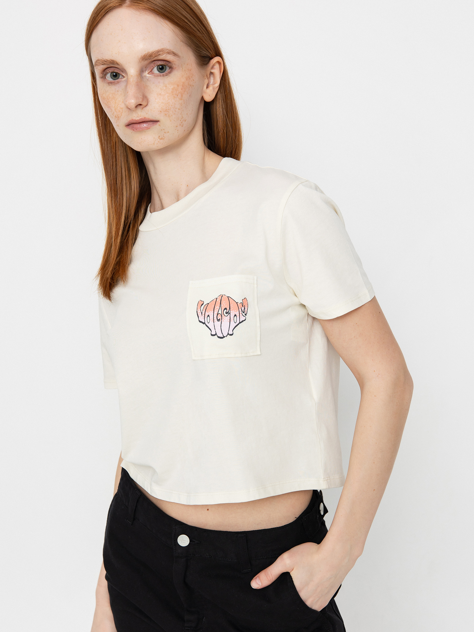 Volcom Pocket Dial Wmn T-Shirt (bone)