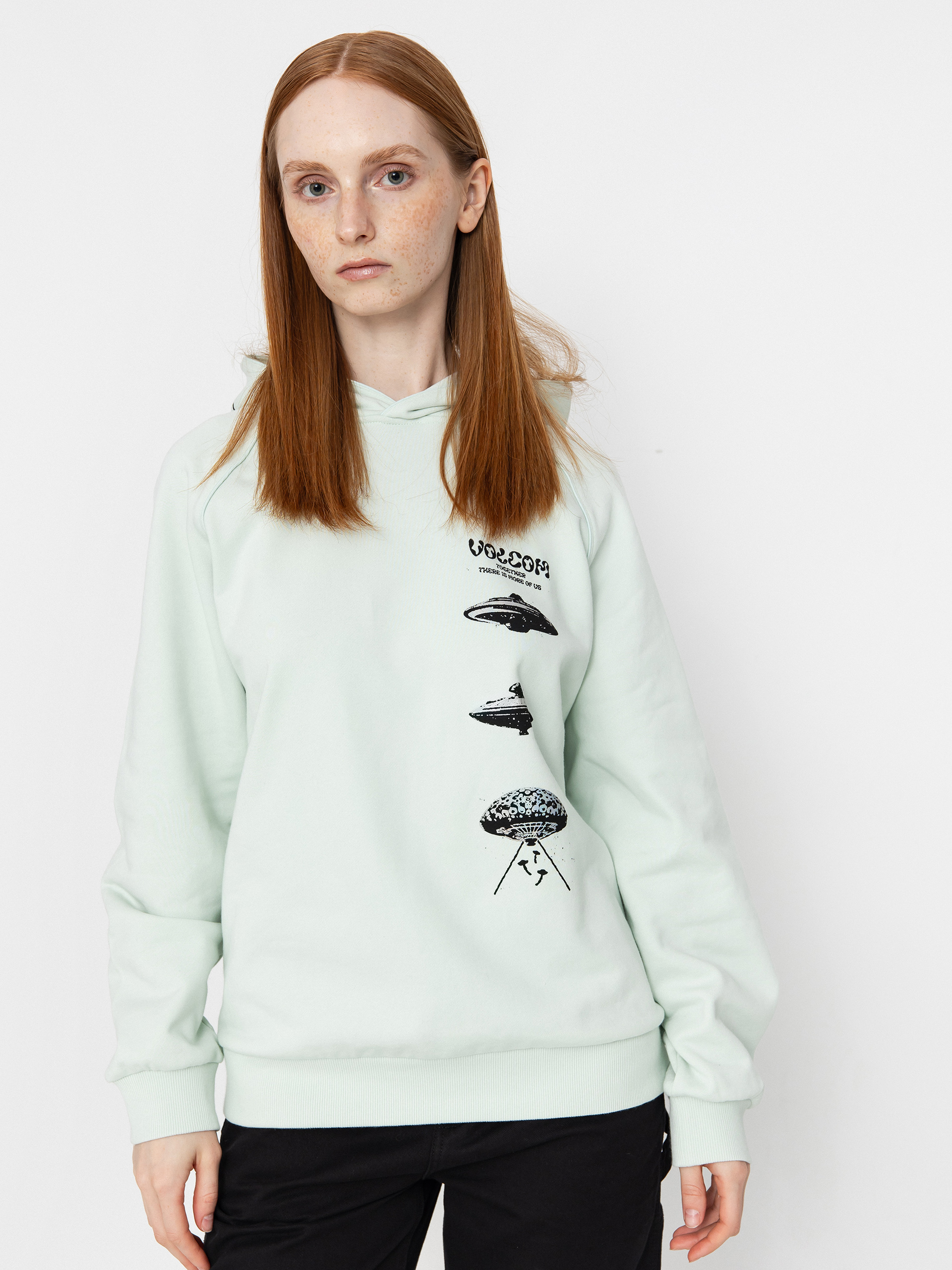 Volcom Hoodie Fa Filip Rygalski HD Wmn (cloud blue)